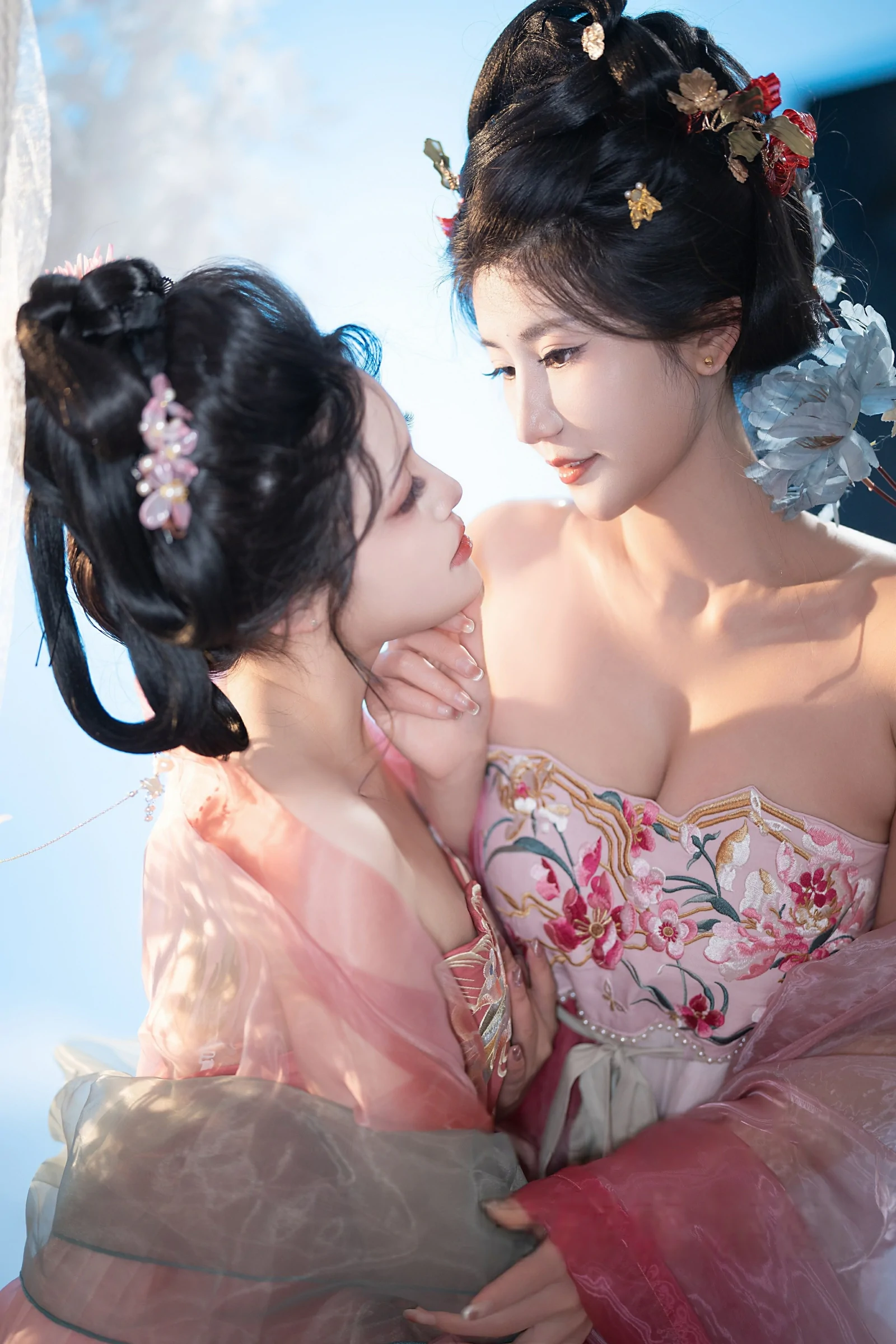 Natsuko夏夏子&星澜 – 瑶池洗凝脂 [77P]