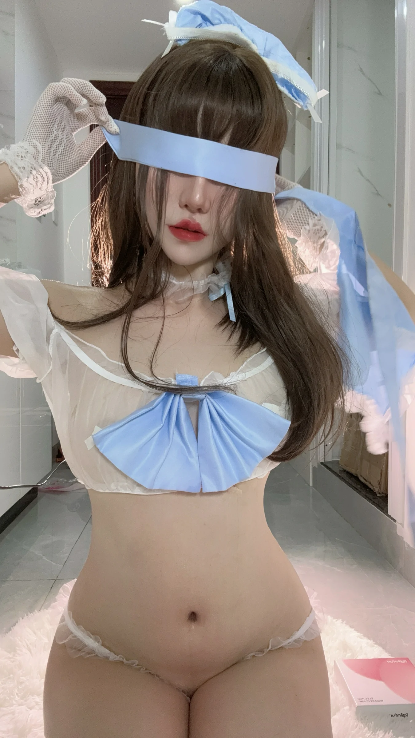 阿薰kaOri – 蓝色奶油蛋糕 [19P]