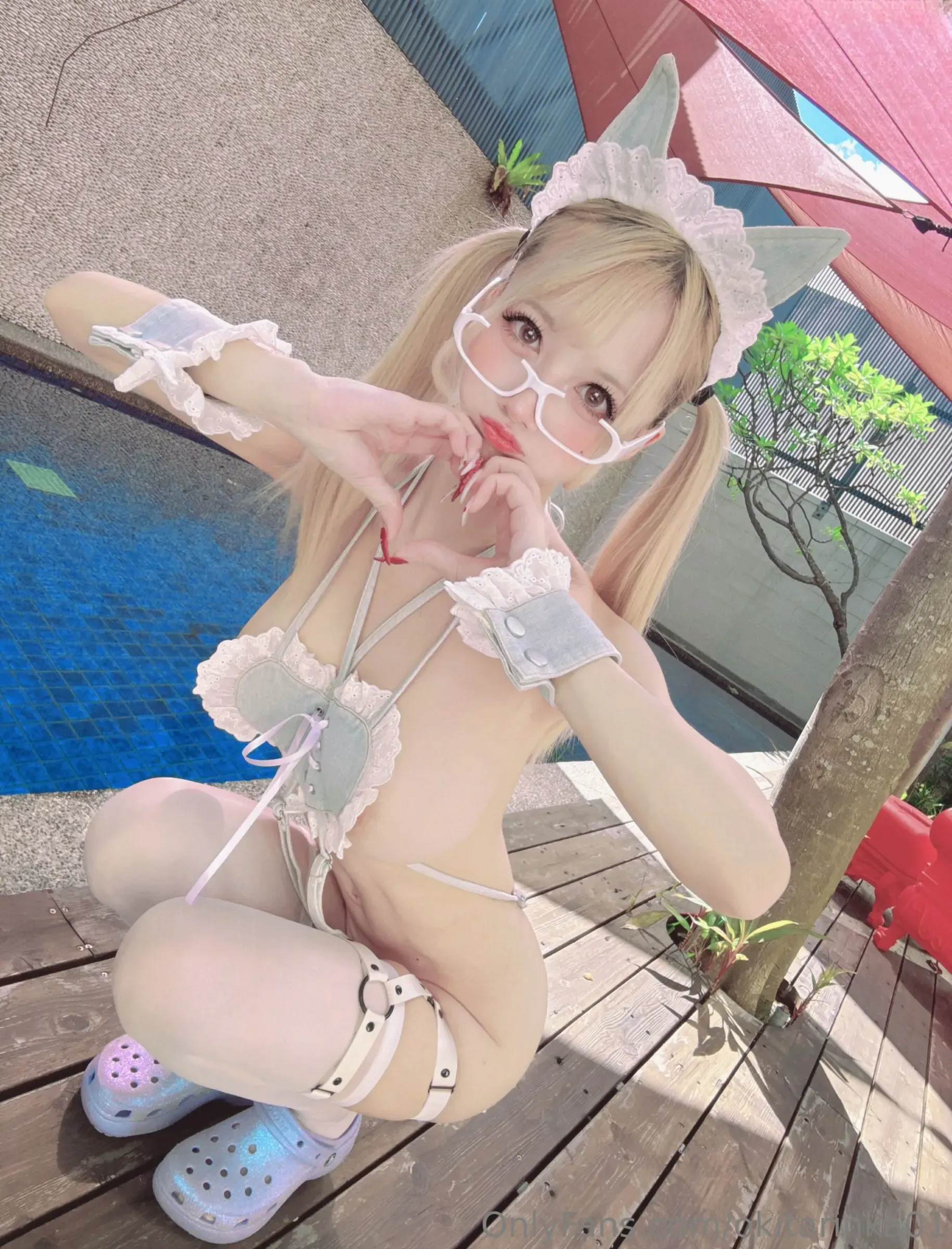 沖田凜花Rinka – Denim Cat [31P]