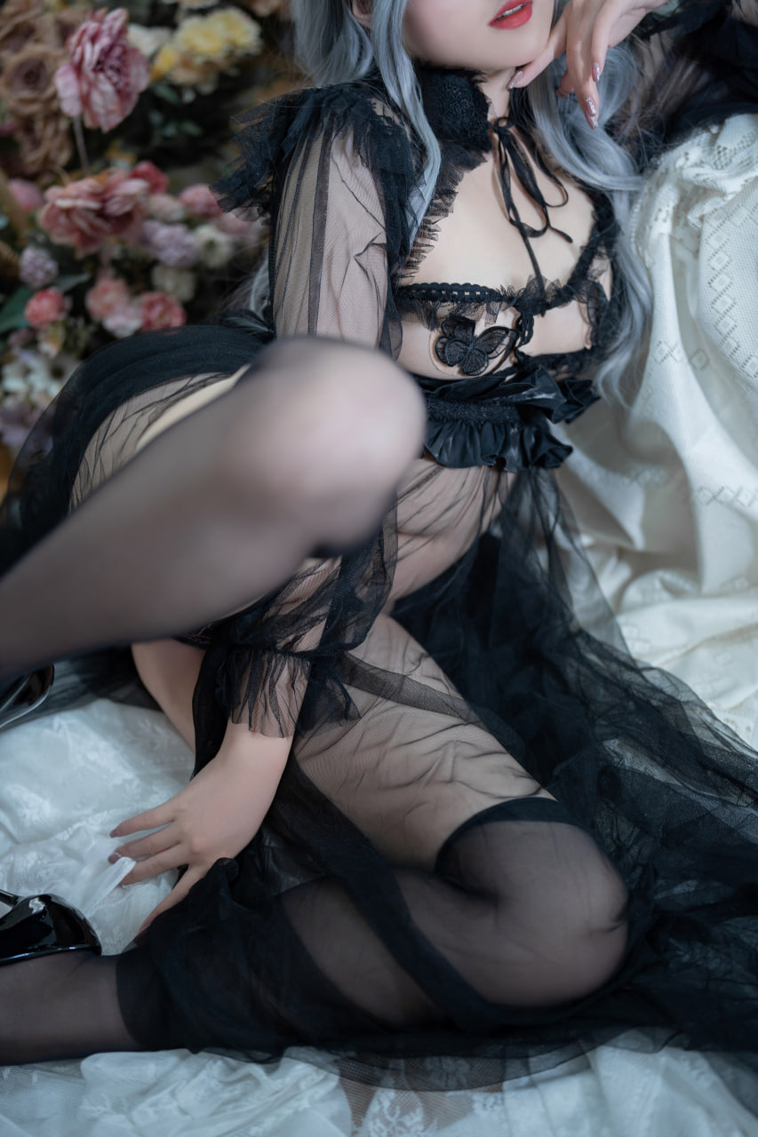 Natsuko夏夏子 – 黑蝴蝶 [62P]
