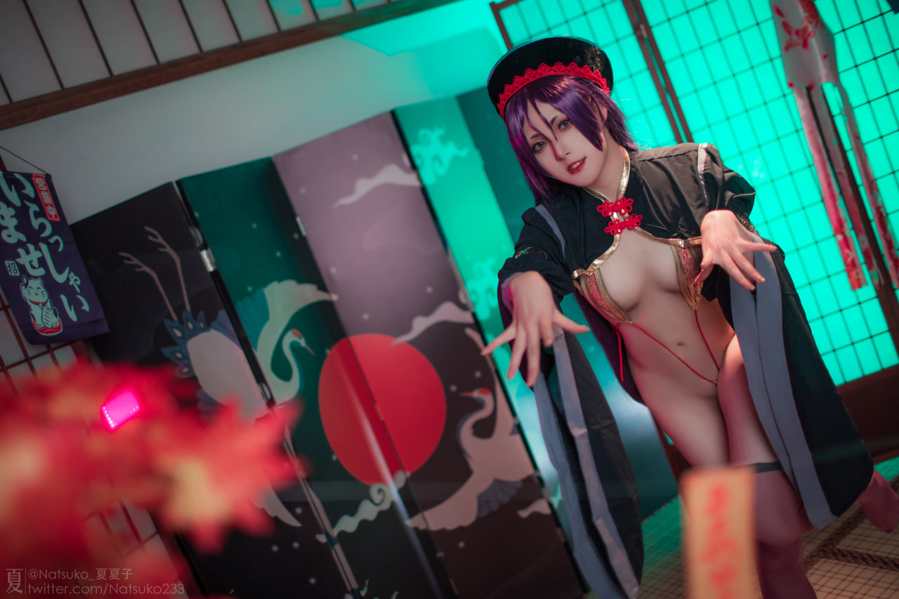 Natsuko夏夏子 – FGO 源赖光 僵尸同人 [51P]