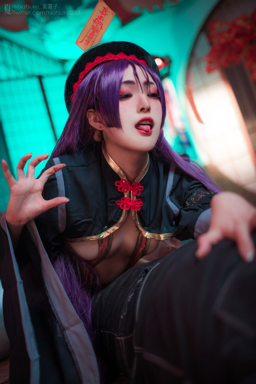 Natsuko夏夏子 – FGO 源赖光 僵尸同人 [51P]