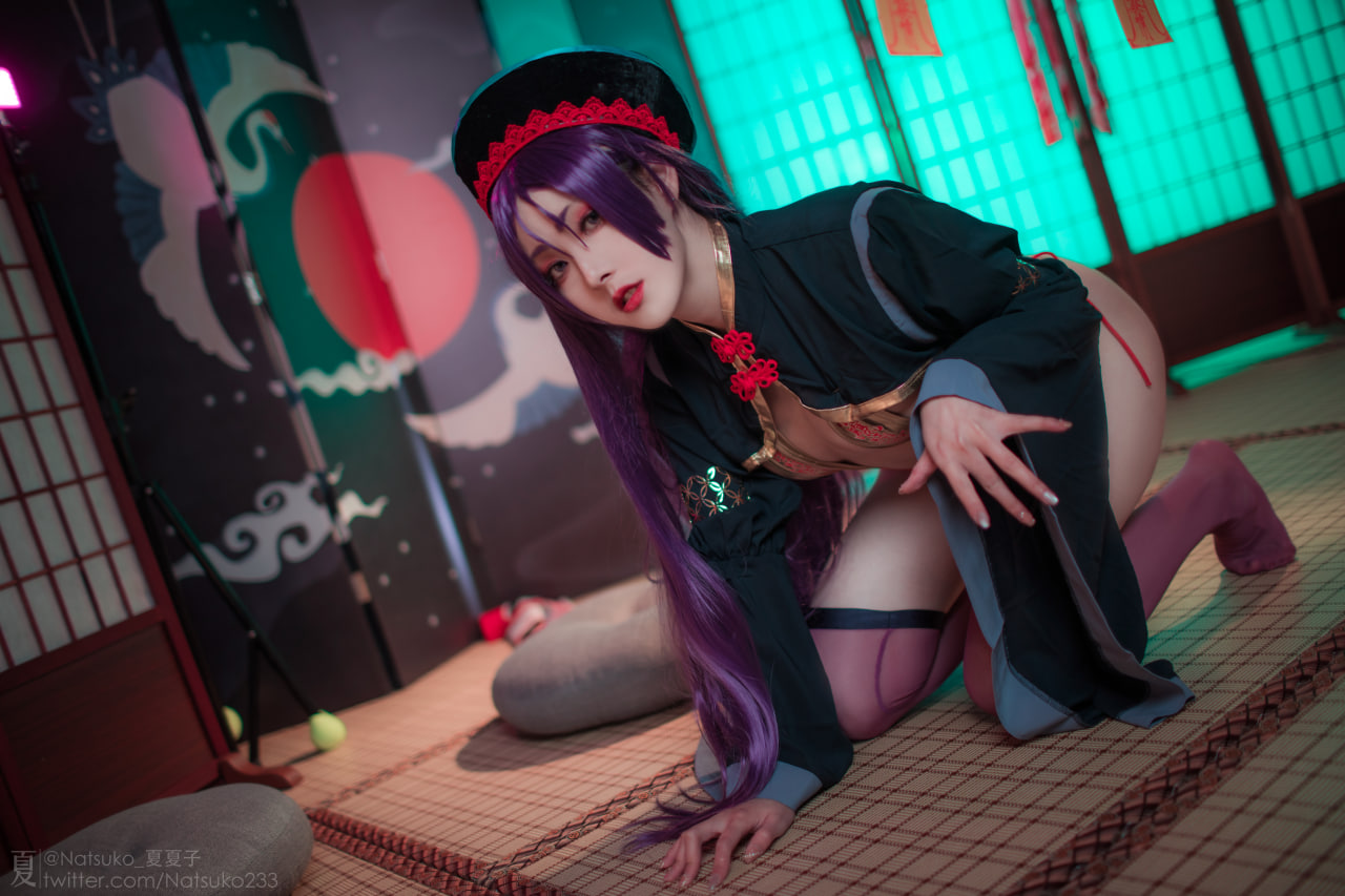 Natsuko夏夏子 – FGO 源赖光 僵尸同人 [51P]