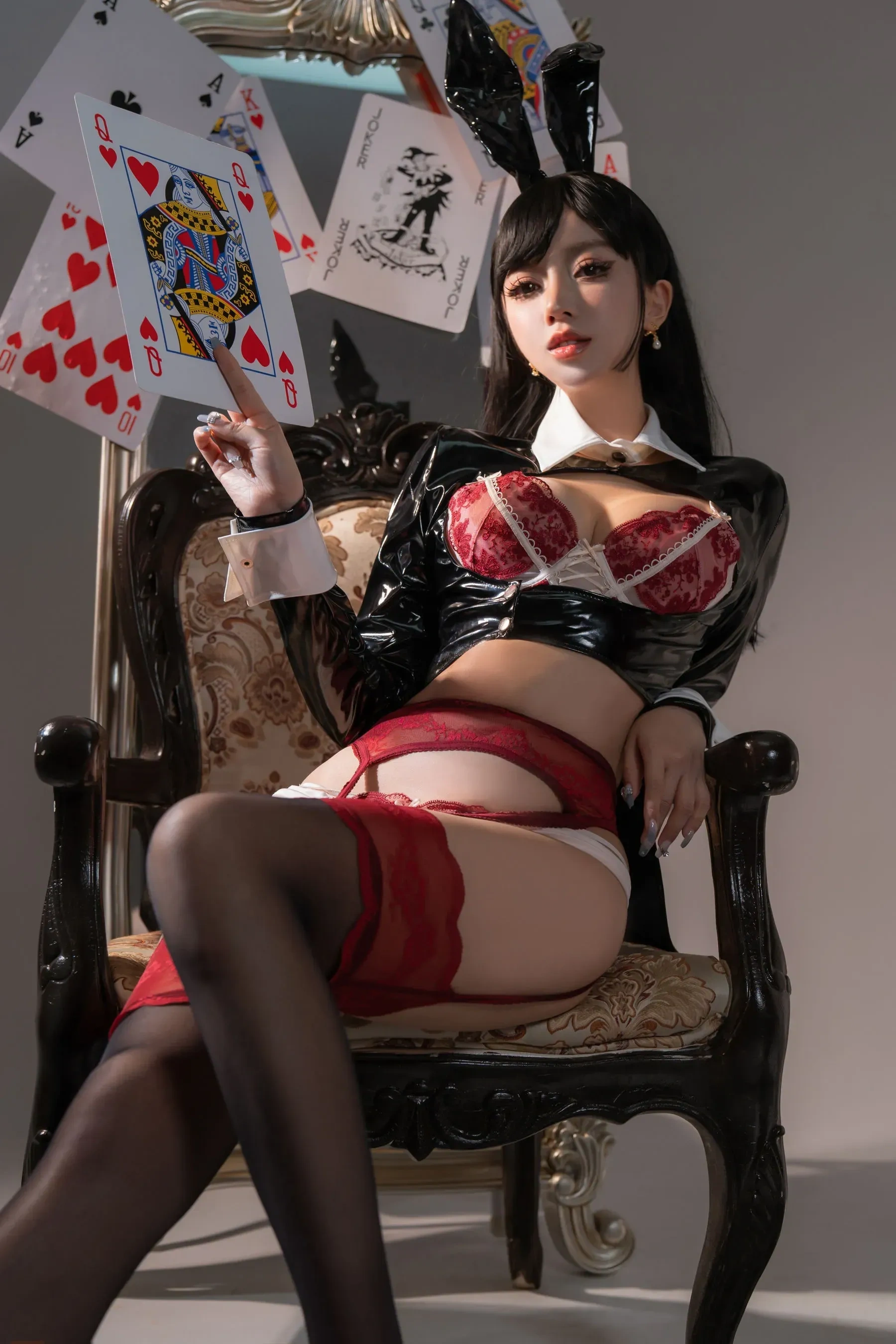 米线线sama – 生日限定 兔女郎 [49P]
