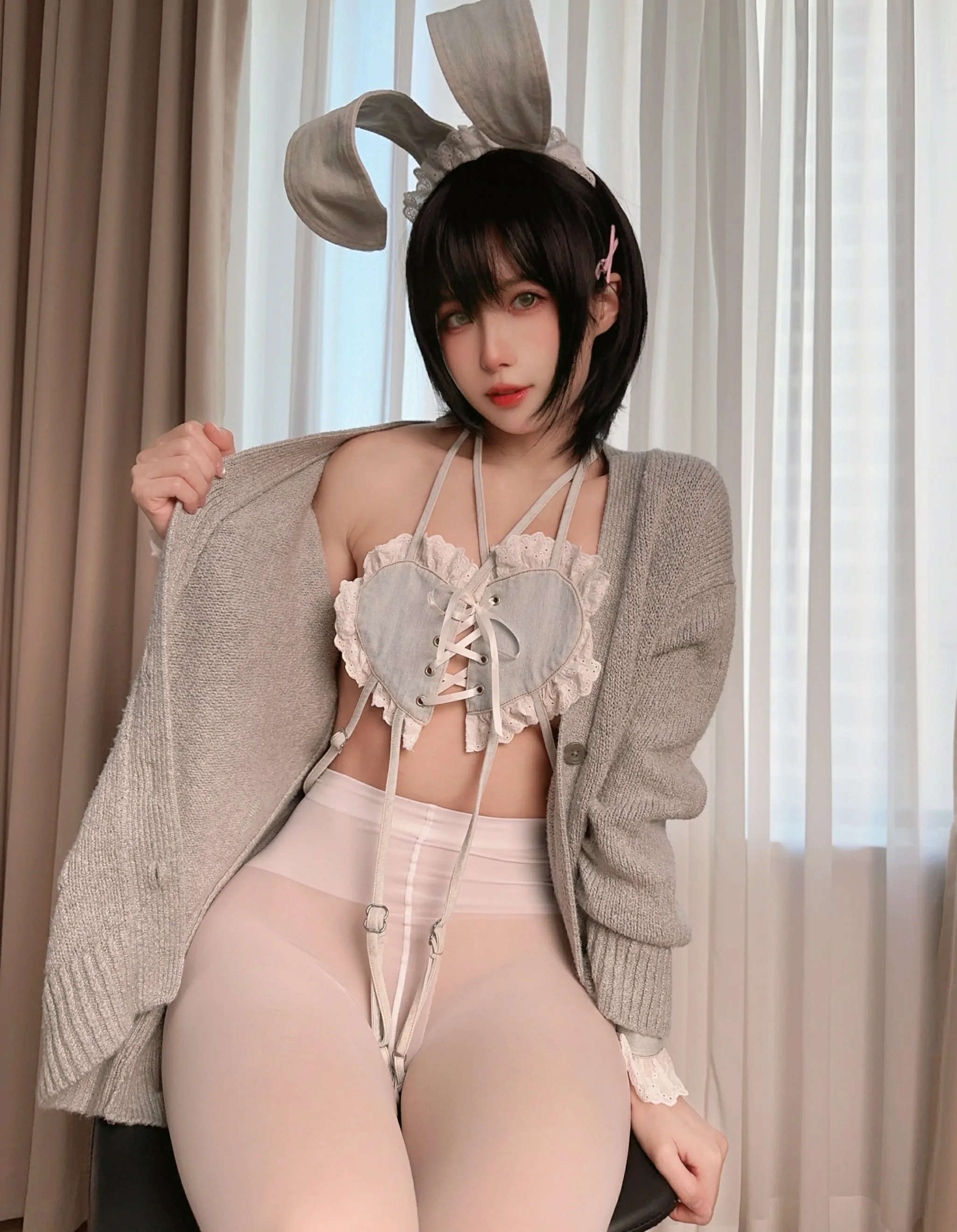 布丁大法 – 牛仔硬糖兔 [98P]