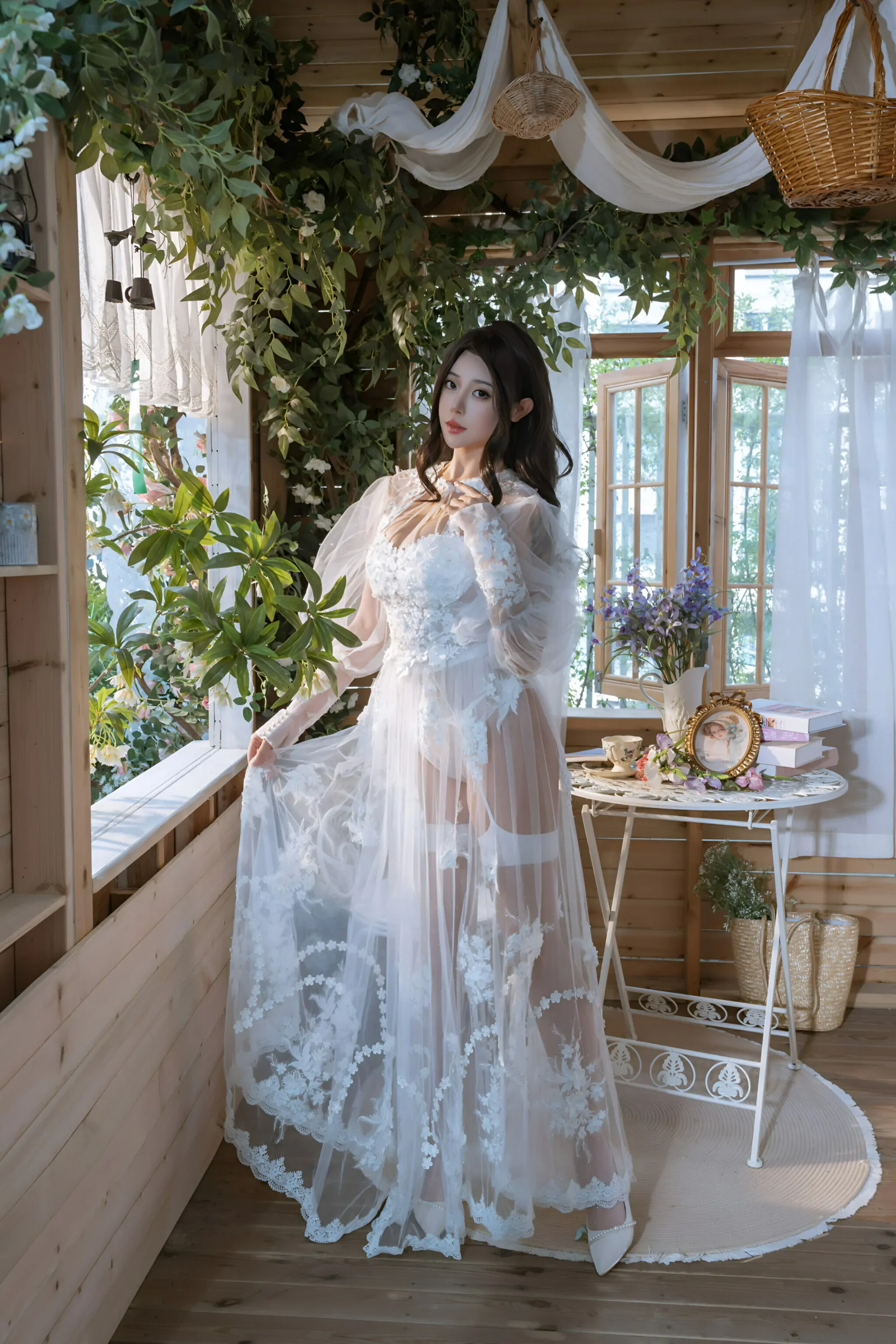 奈汐酱nice - 下午茶 [74P]