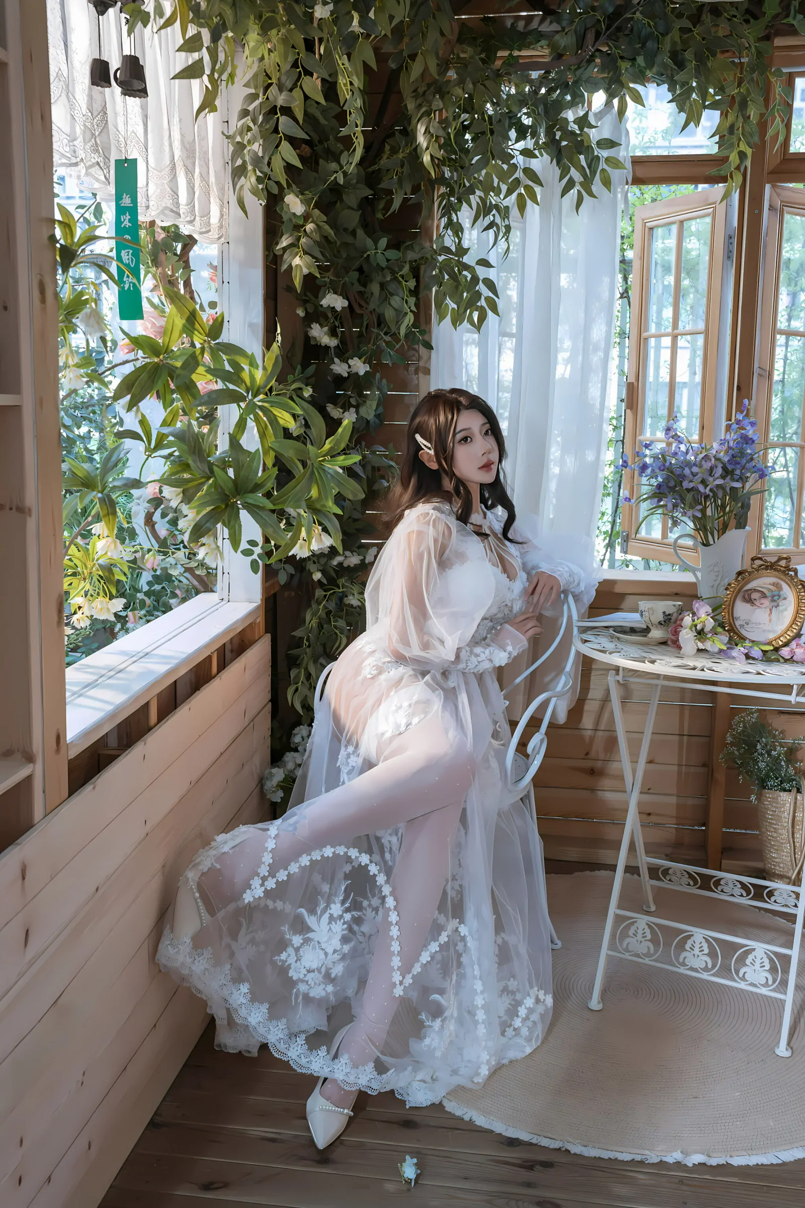 奈汐酱nice - 下午茶 [74P]