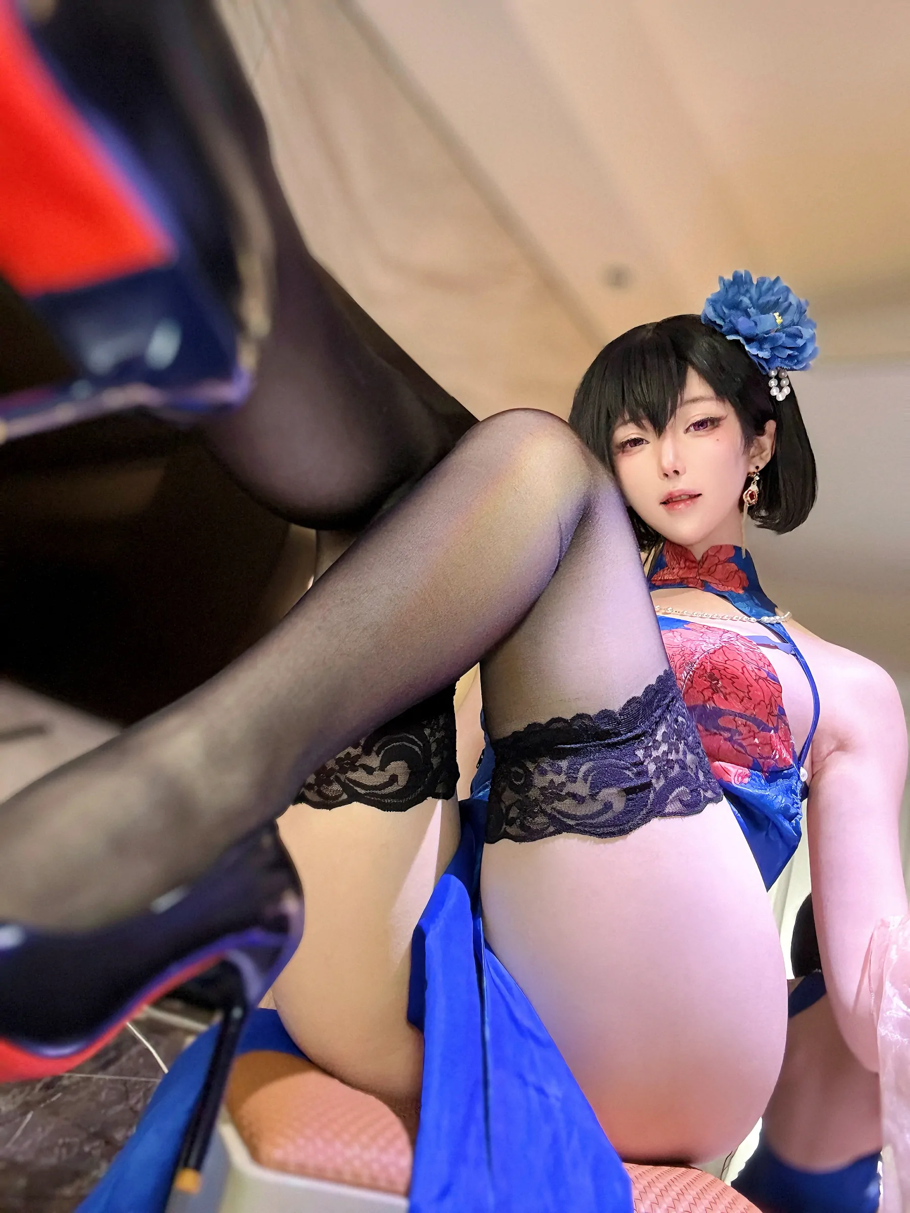 一小央泽 - 碧蓝航线-建武旗袍 [86P]