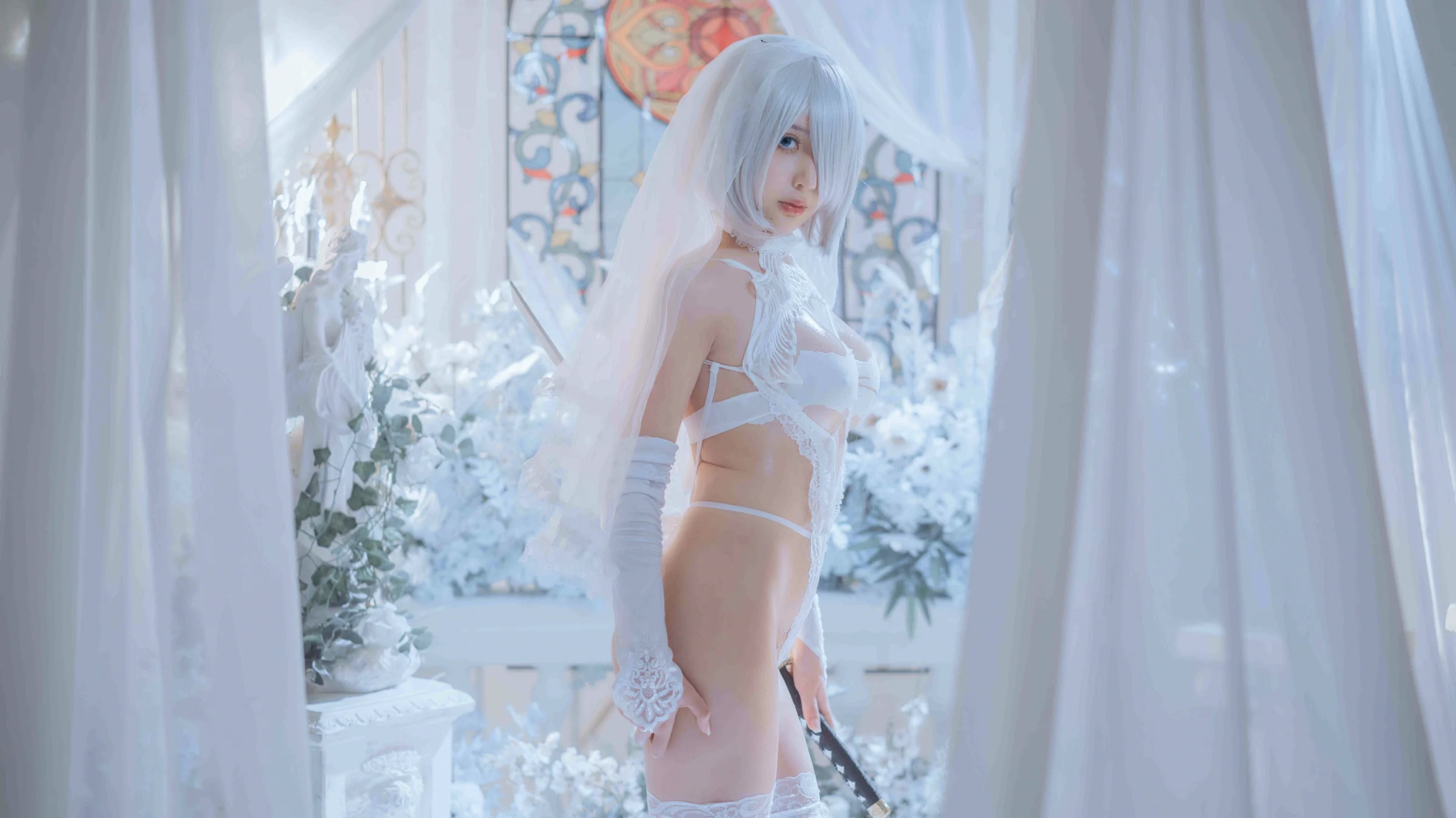 蜜蜜子Kimmie - 2B - 《尼尔：机械纪元》[49P]