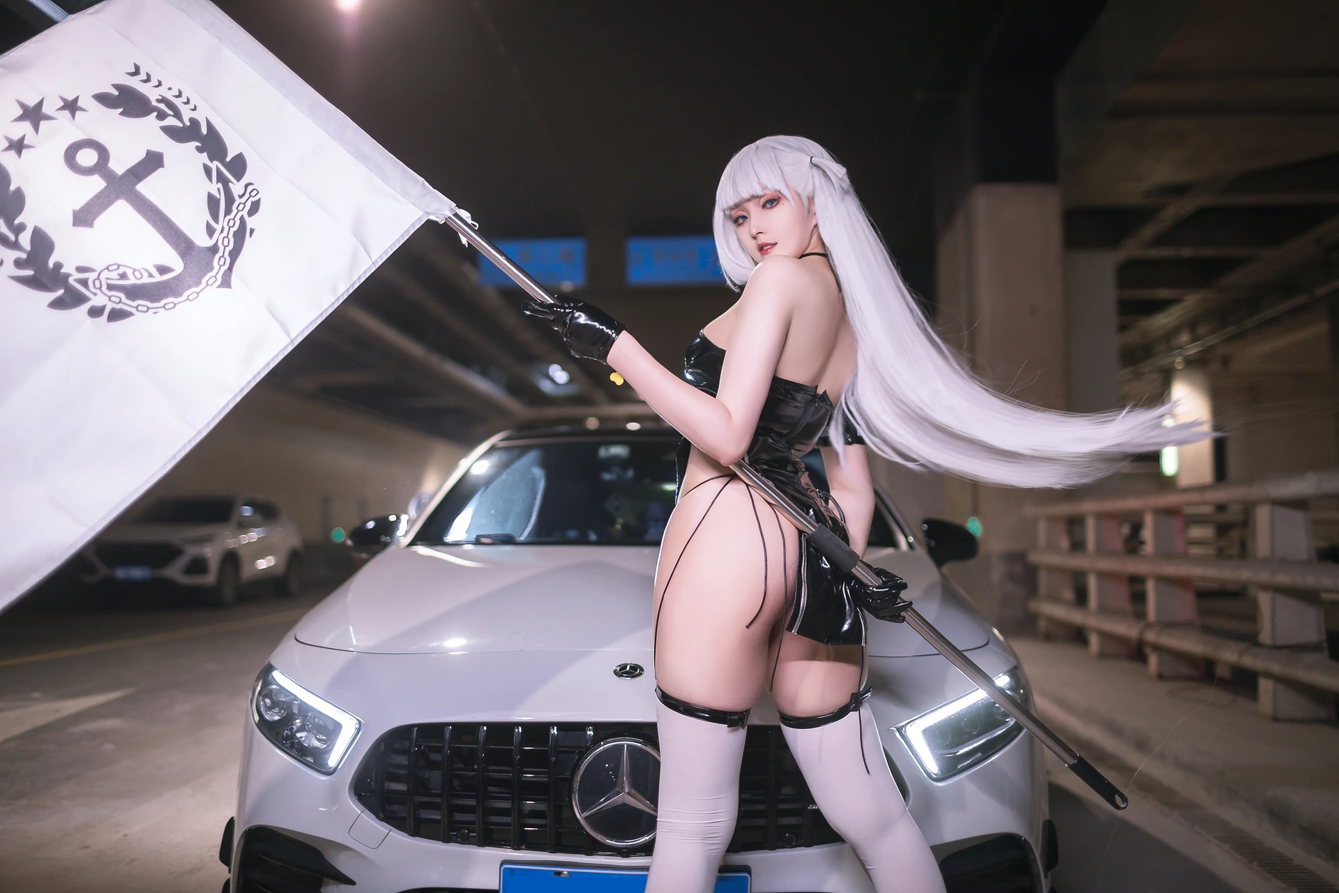 Natsuko夏夏子 – 碧蓝航线 翔鹤赛车服[30P]