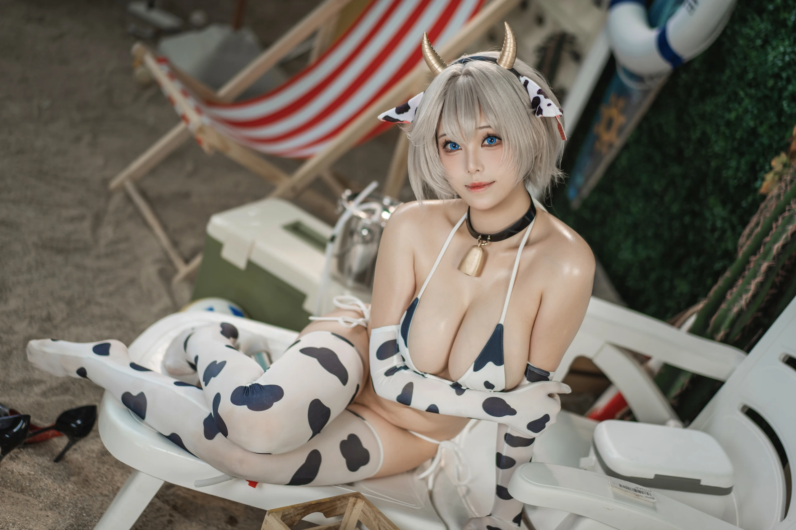 蜜汁猫裘 – 棕色尘埃奶牛 [173P]