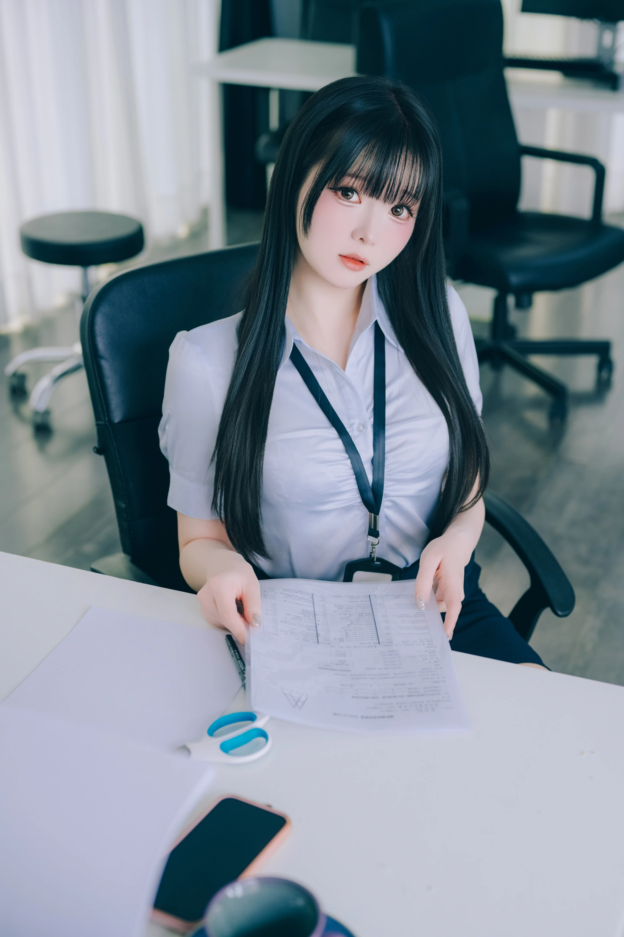 霜月shimo – DL写真集-Shimo’ Secret Office Vol.02 [140P]