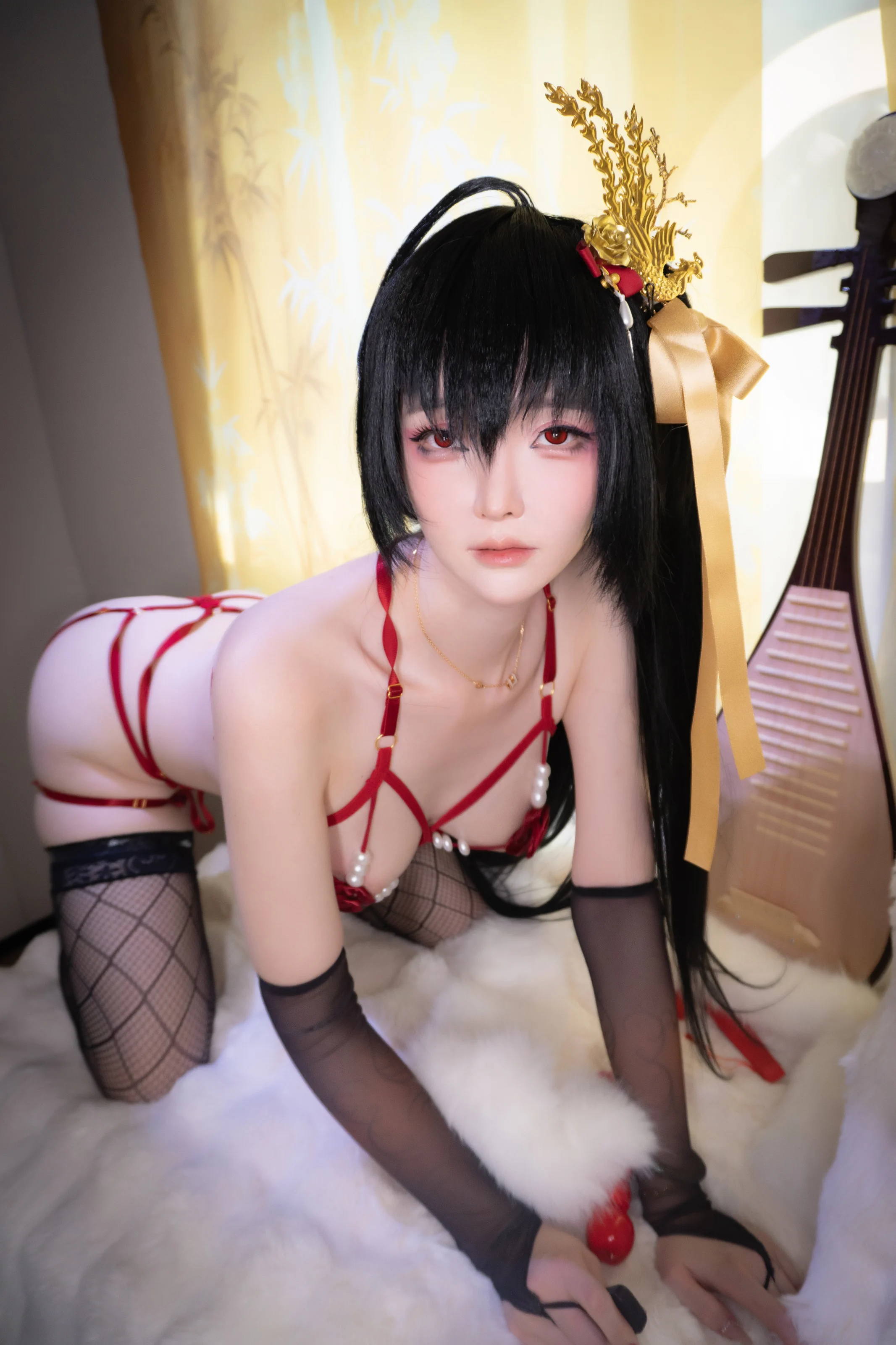 一小央泽 – 大凤旗袍 [103P]
