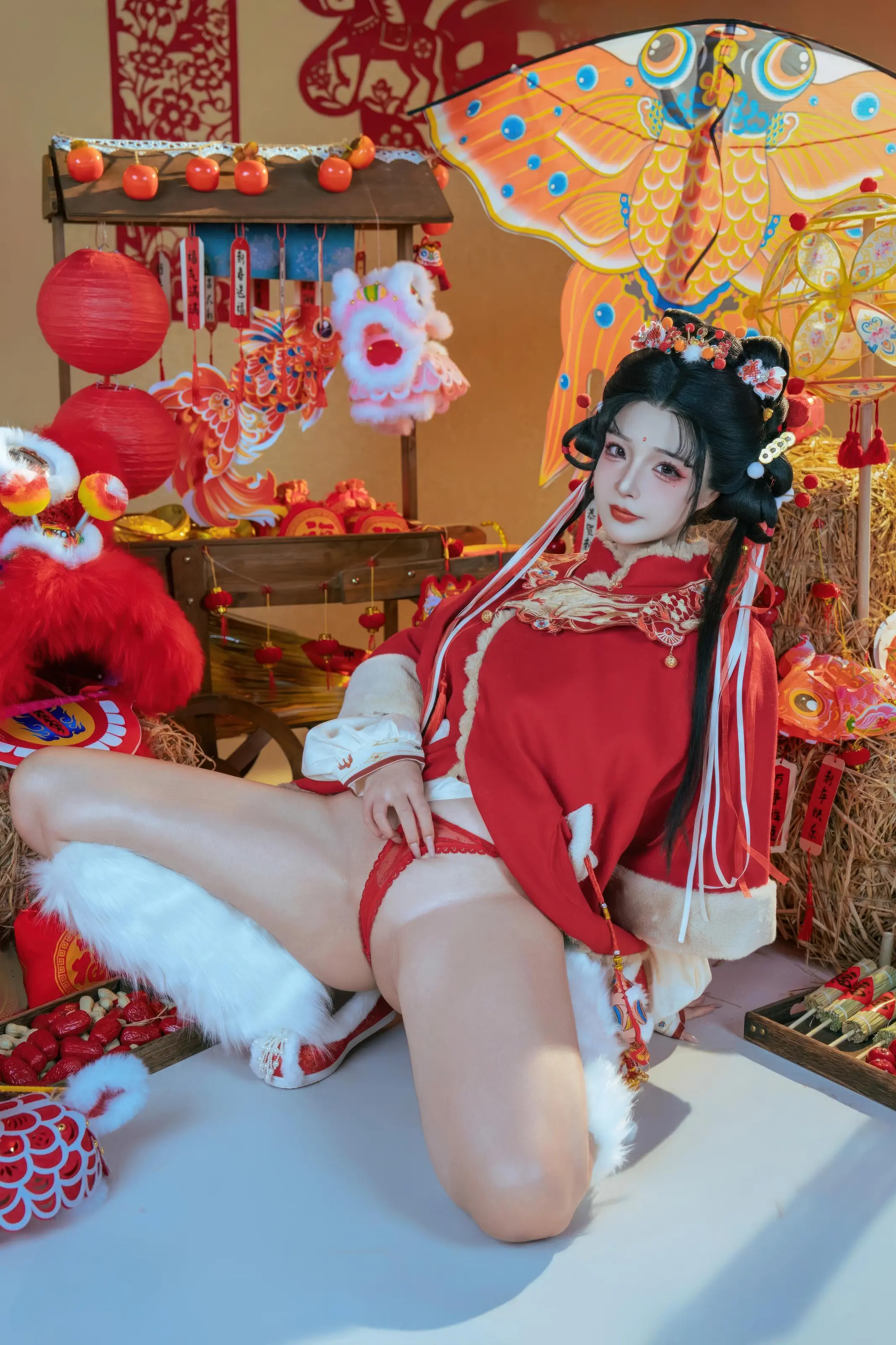 yuuhui玉汇 – 2026新春特辑 醒狮少女[127P]