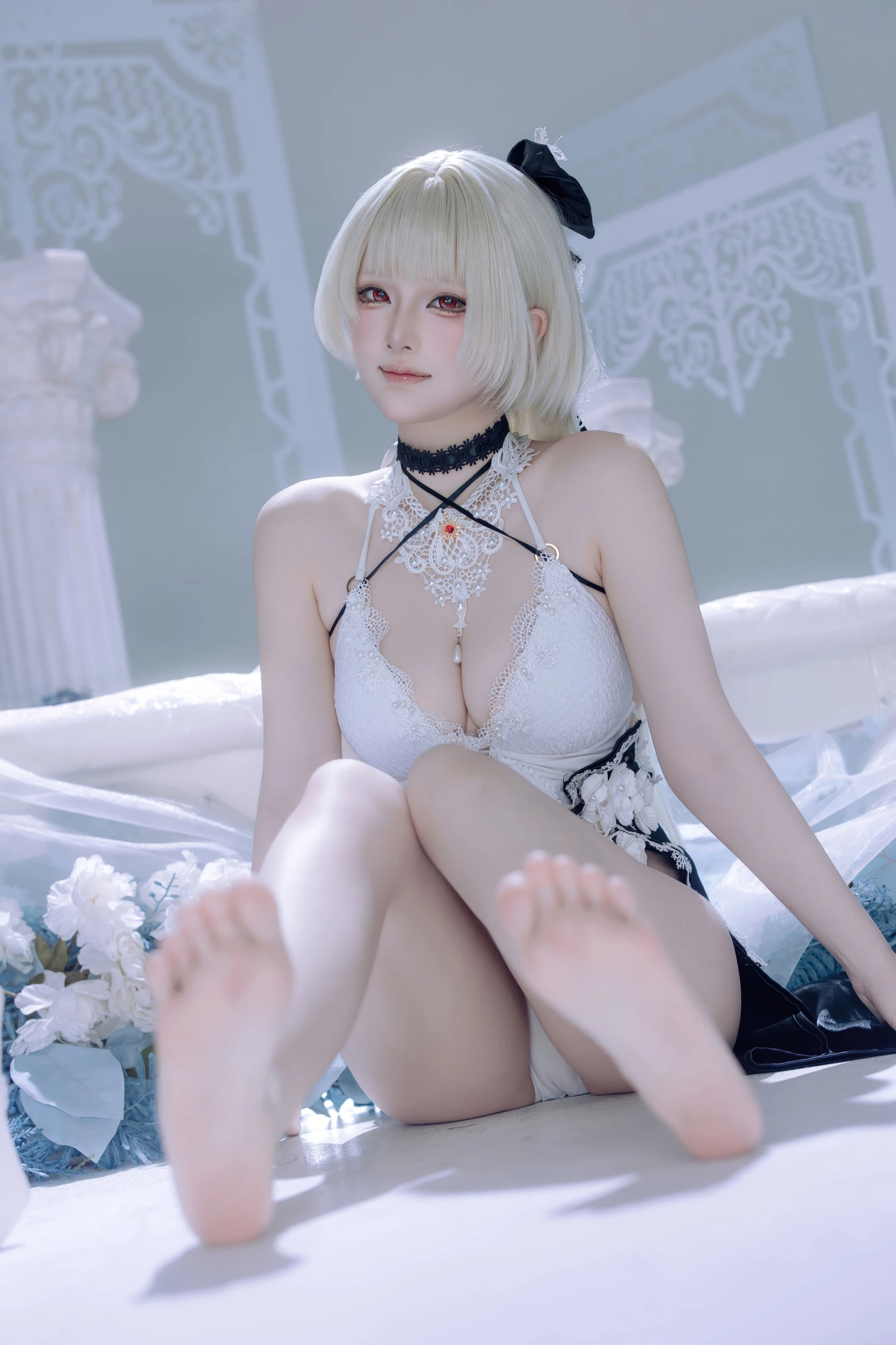 屿鱼 – 碧蓝航线 可畏同人礼服 [63P]