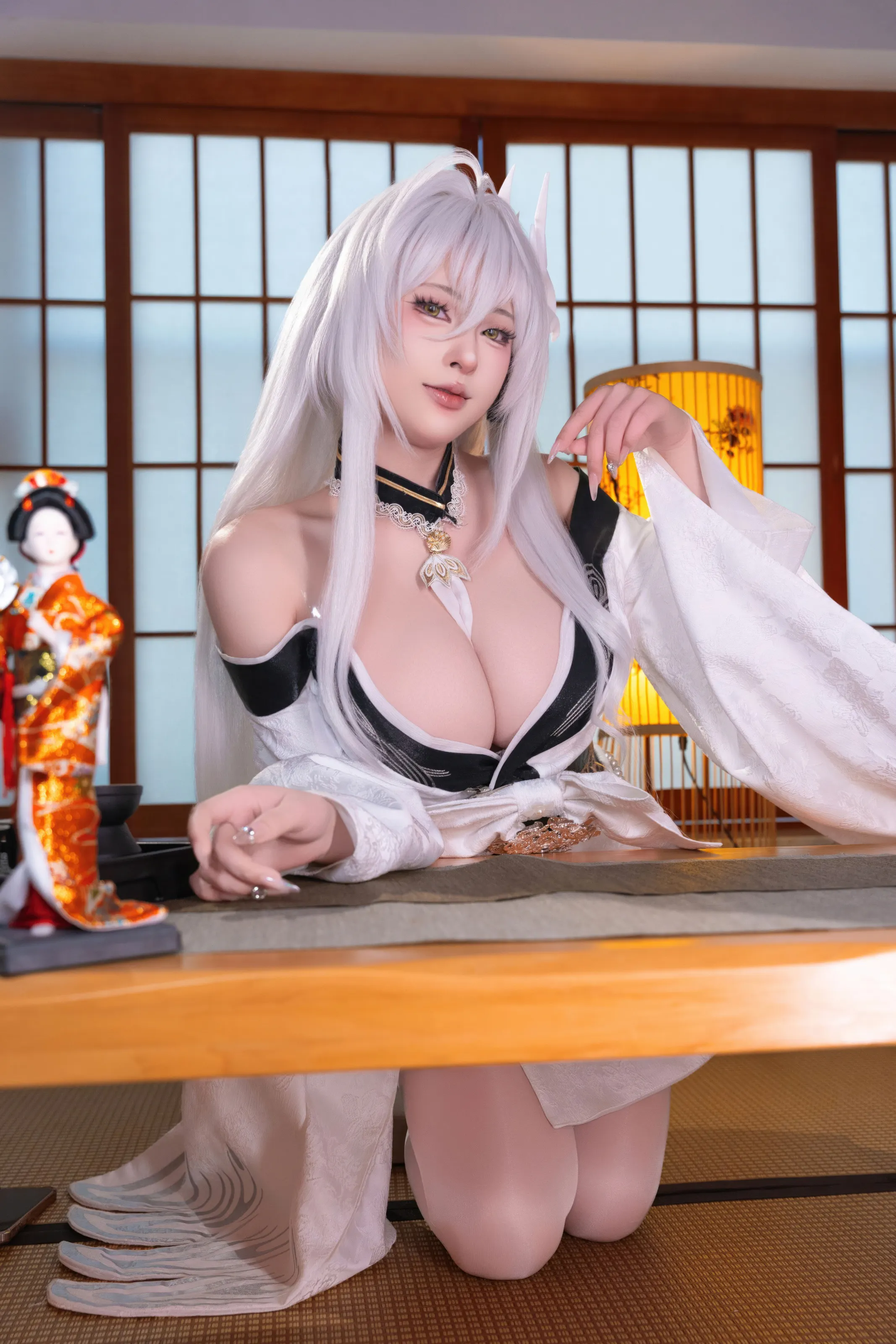清水由乃 – 碧蓝航线 白凤和服 [76P]
