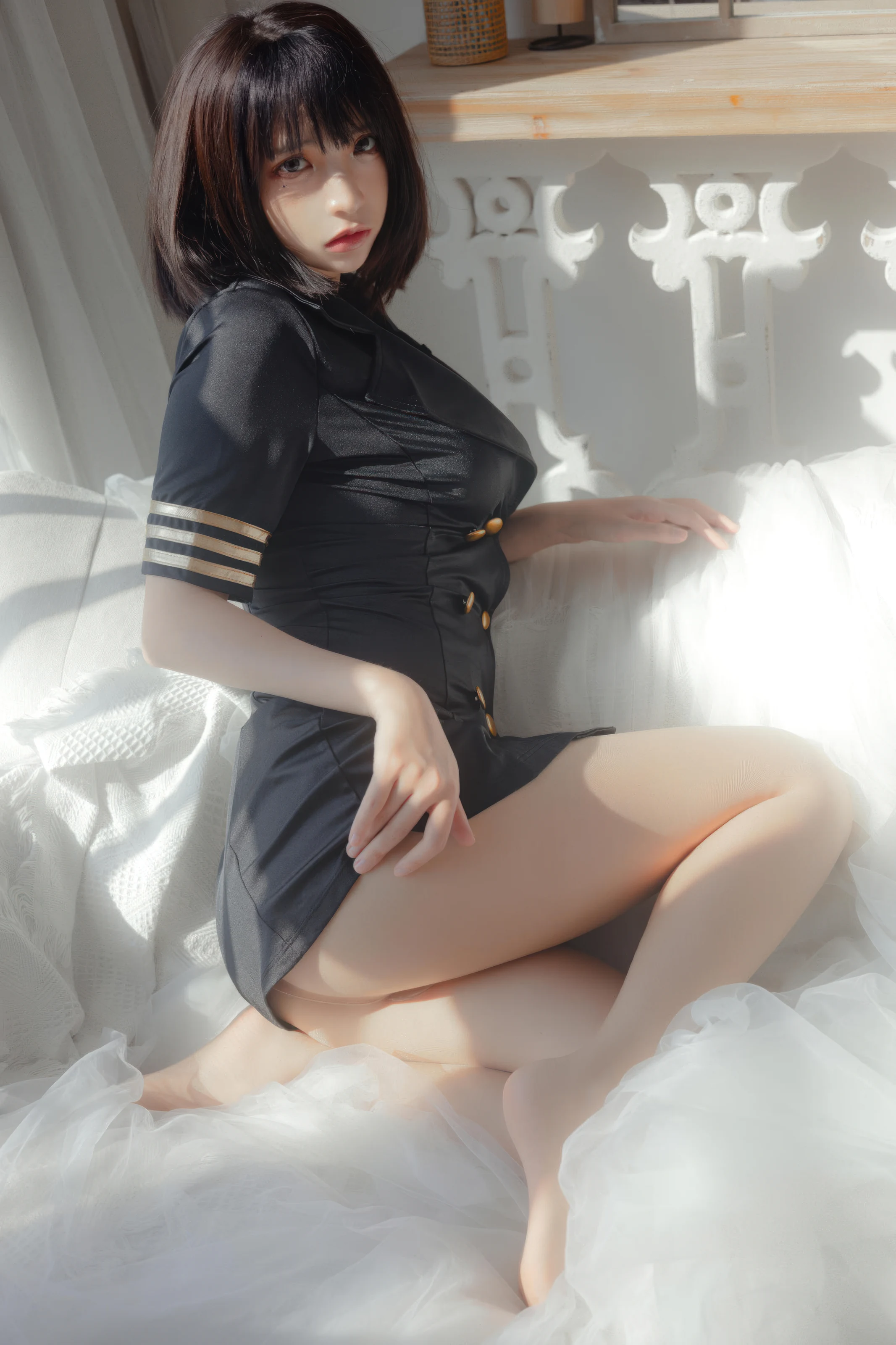 疯猫ss – 黑色制服 [40P]