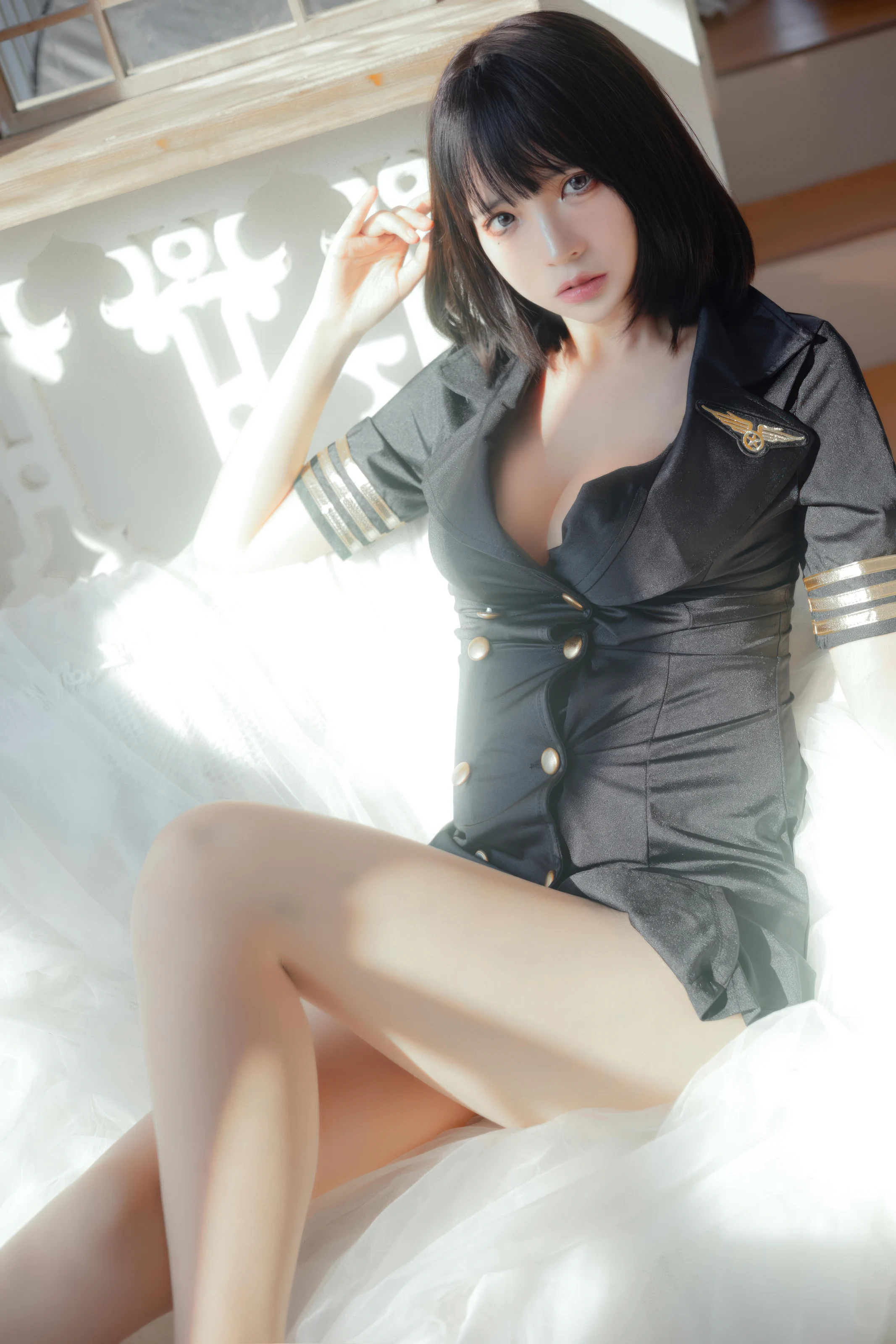 疯猫ss – 黑色制服 [40P]