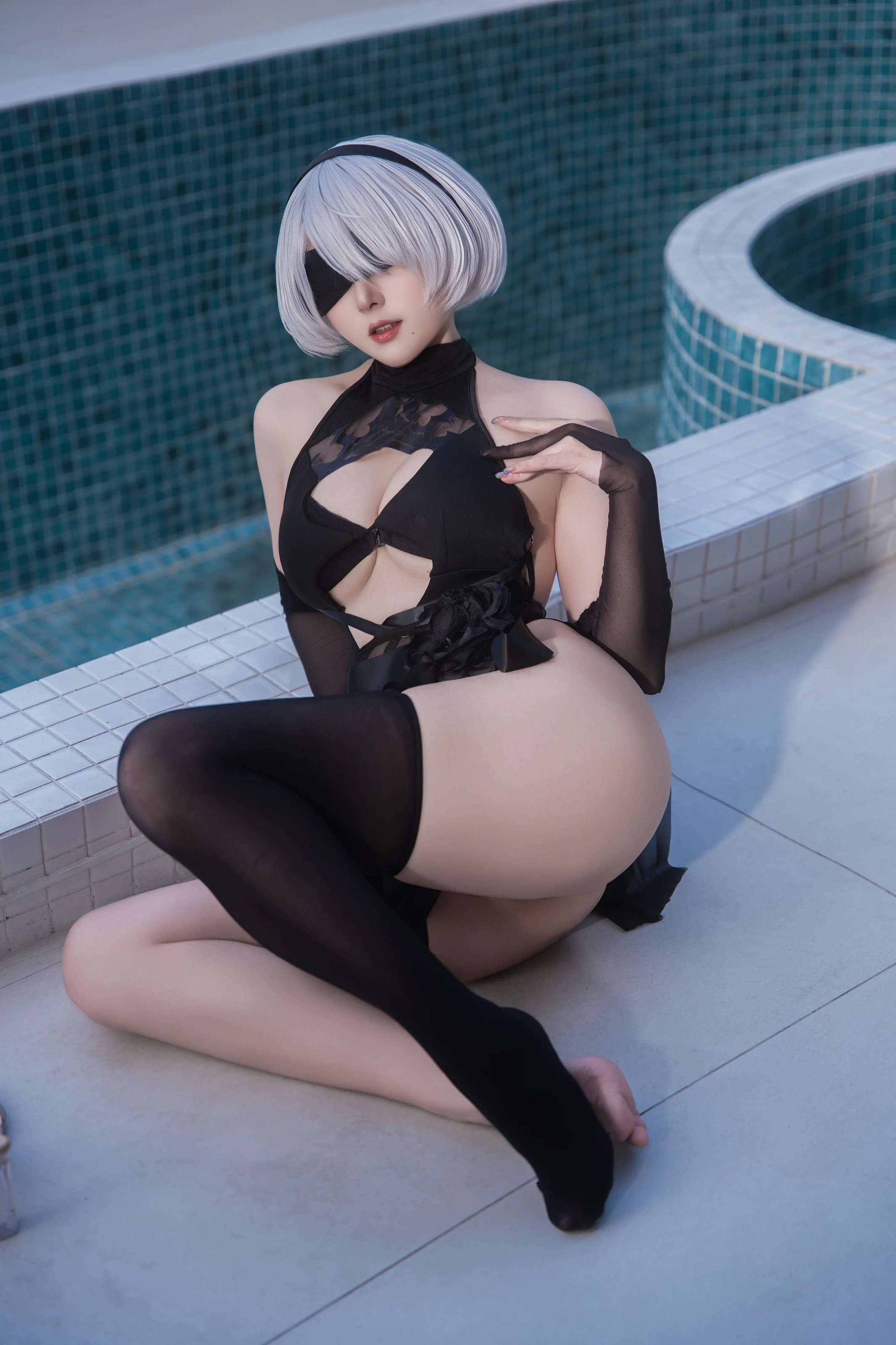 Natsuko夏夏子 – NIKKE×NieR 2B水着 [83P]