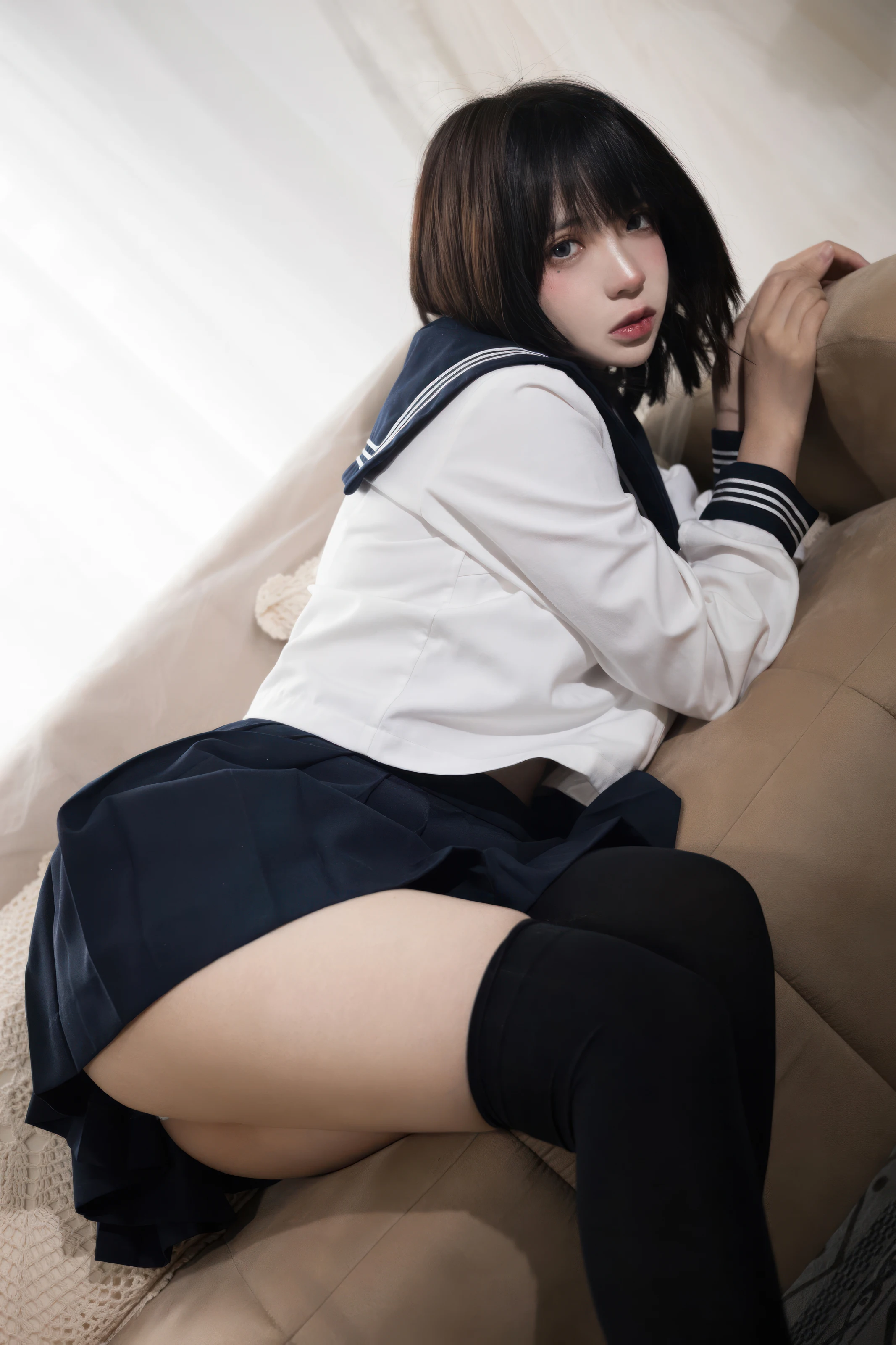 疯猫ss – 致郁JK [40P]