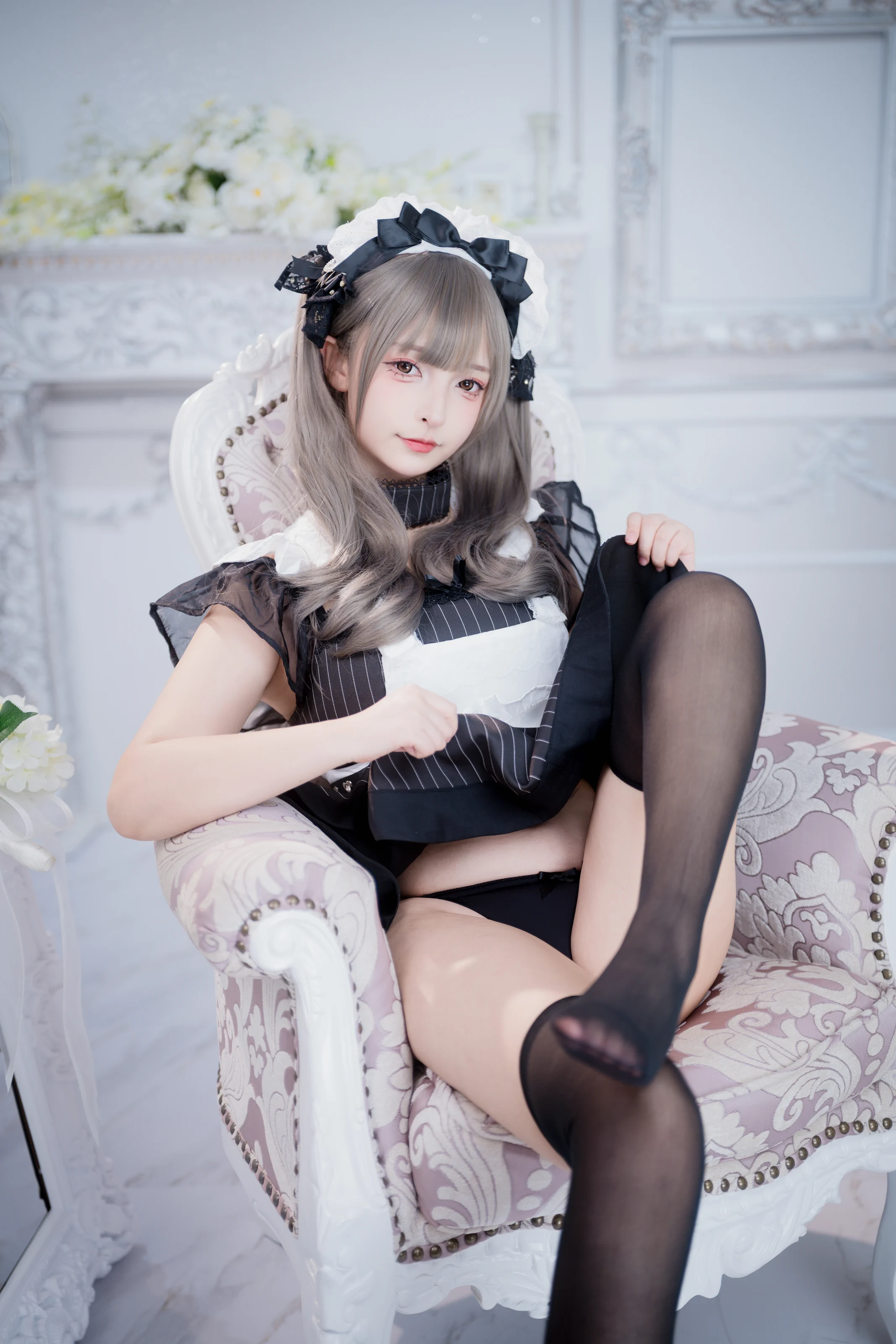 神楽坂真冬 – 妄想女仆 [75P]