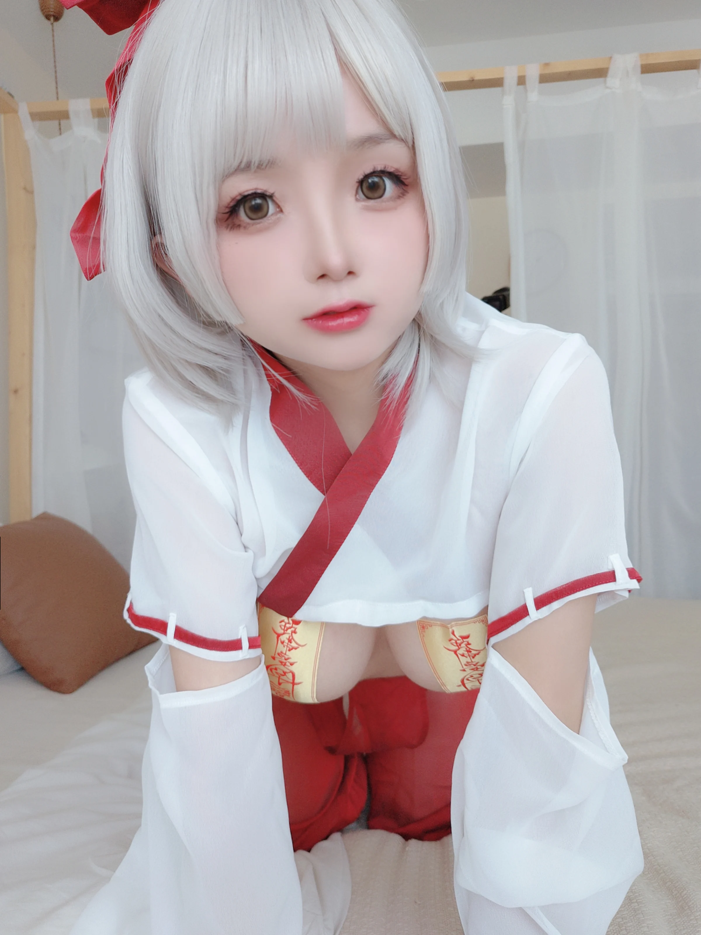 日奈娇 – 巫女自拍 [41P]