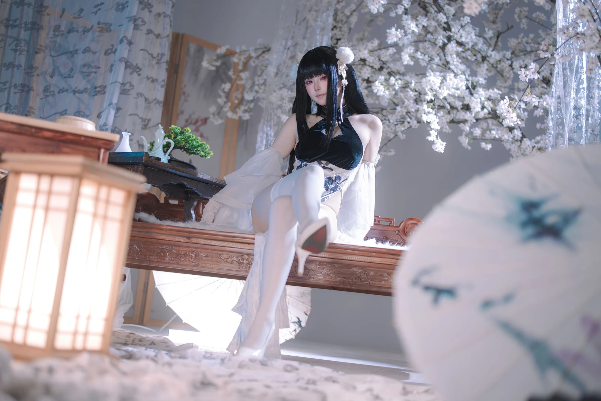 屿鱼 – 碧蓝航线 史特拉塞·艳书美玉 [97P]