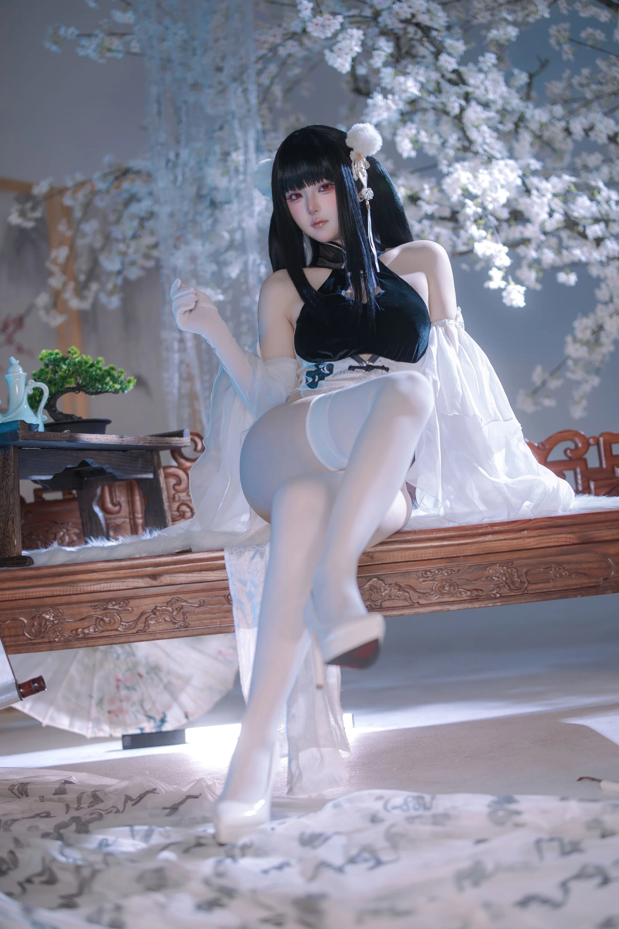 屿鱼 – 碧蓝航线 史特拉塞·艳书美玉 [97P]
