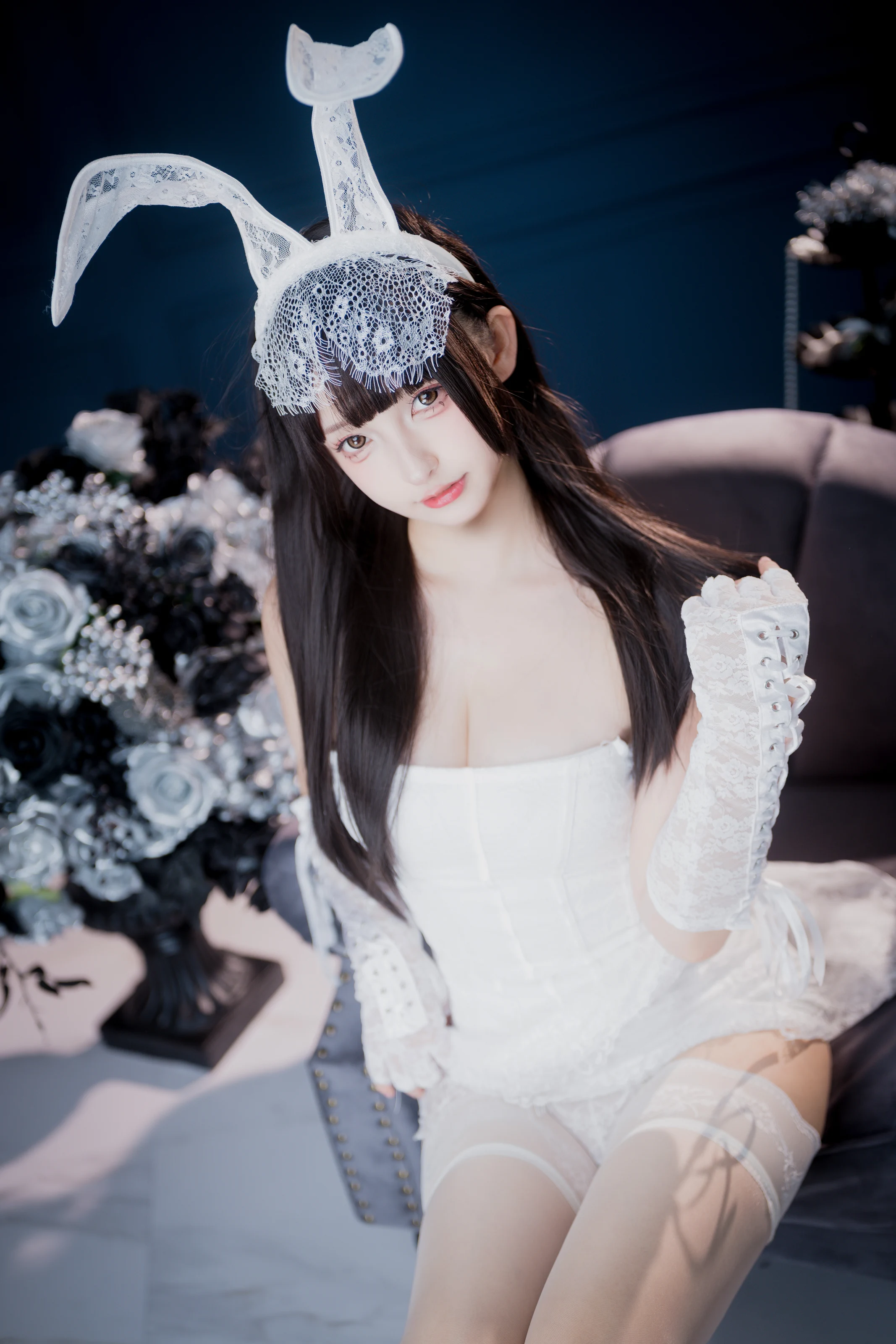 神楽坂真冬 – 白纱幻梦 [75P]