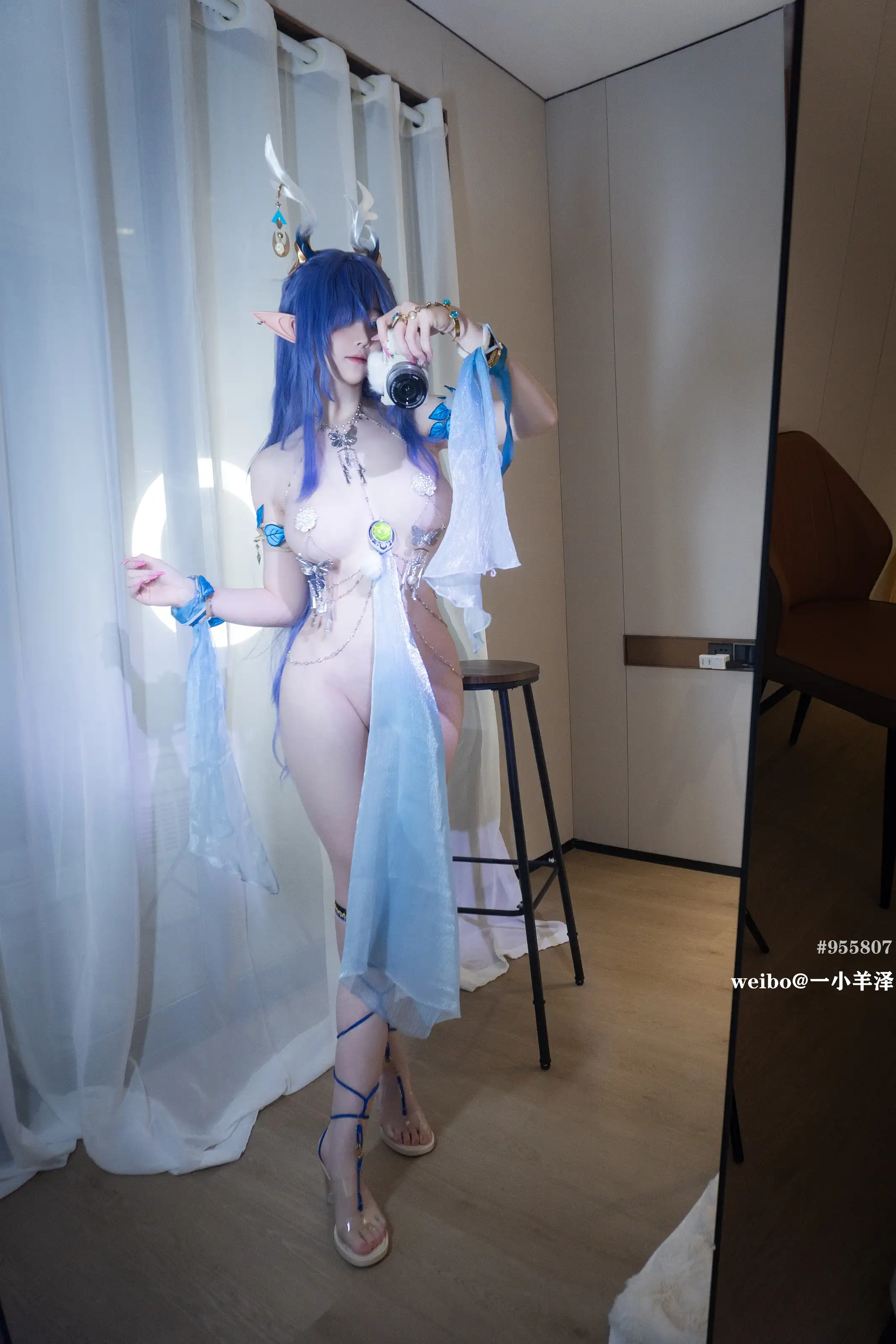 一小央泽 – 霜铃银鹿 菈乌玛 [115P]