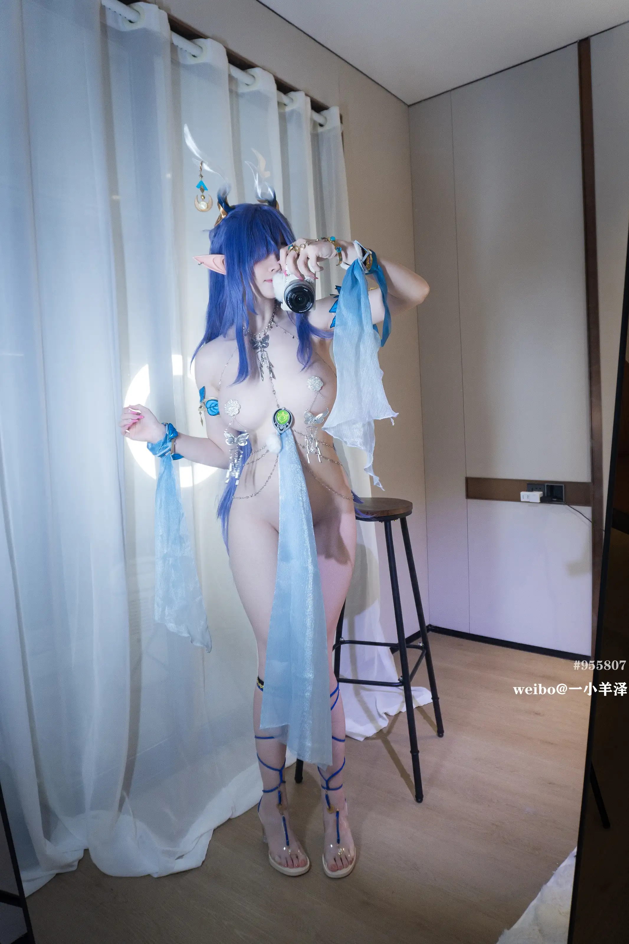 一小央泽 – 霜铃银鹿 菈乌玛 [115P]