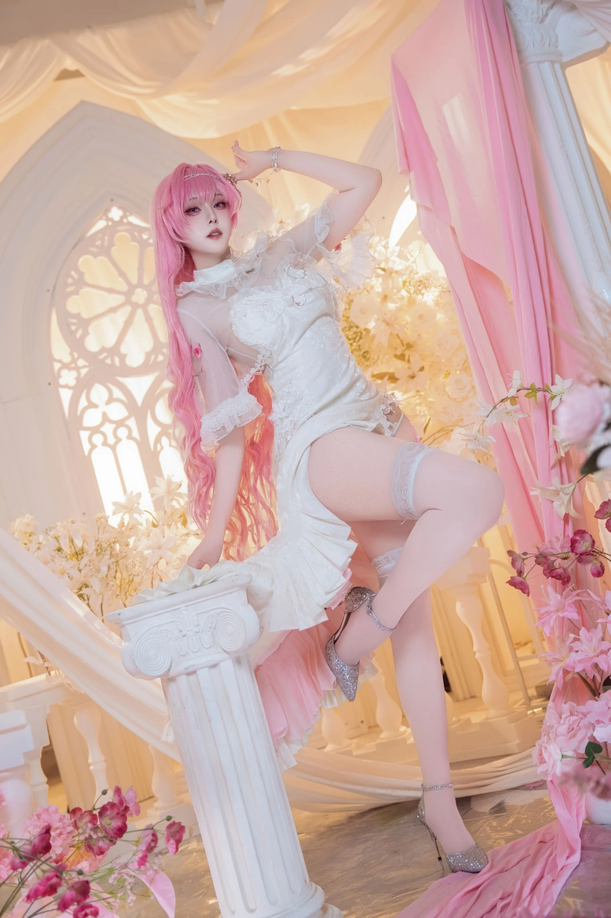 Natsuko夏夏子 – NIKKE 桃乐丝旗袍 [78P]