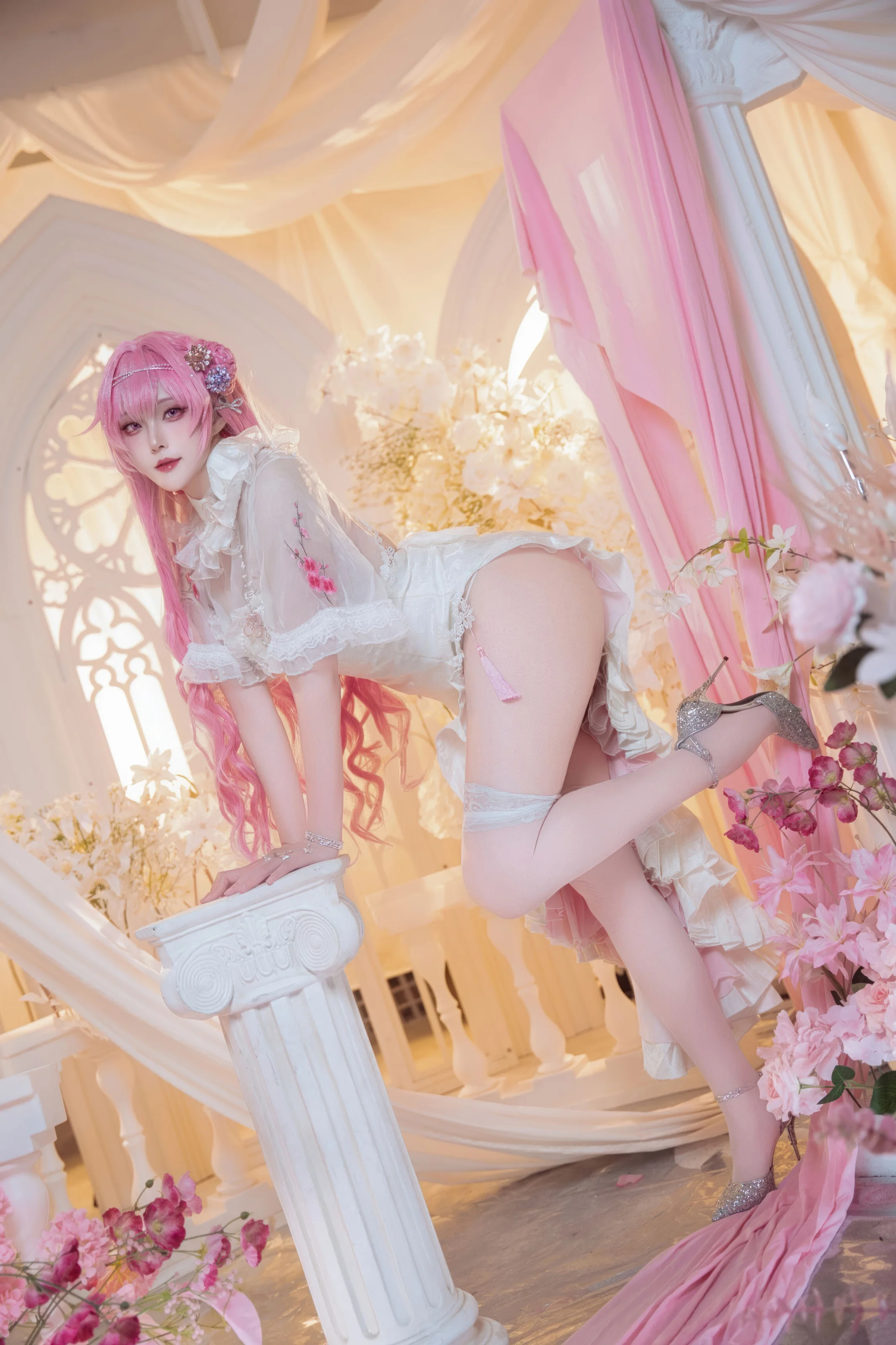 Natsuko夏夏子 – NIKKE 桃乐丝旗袍 [78P]