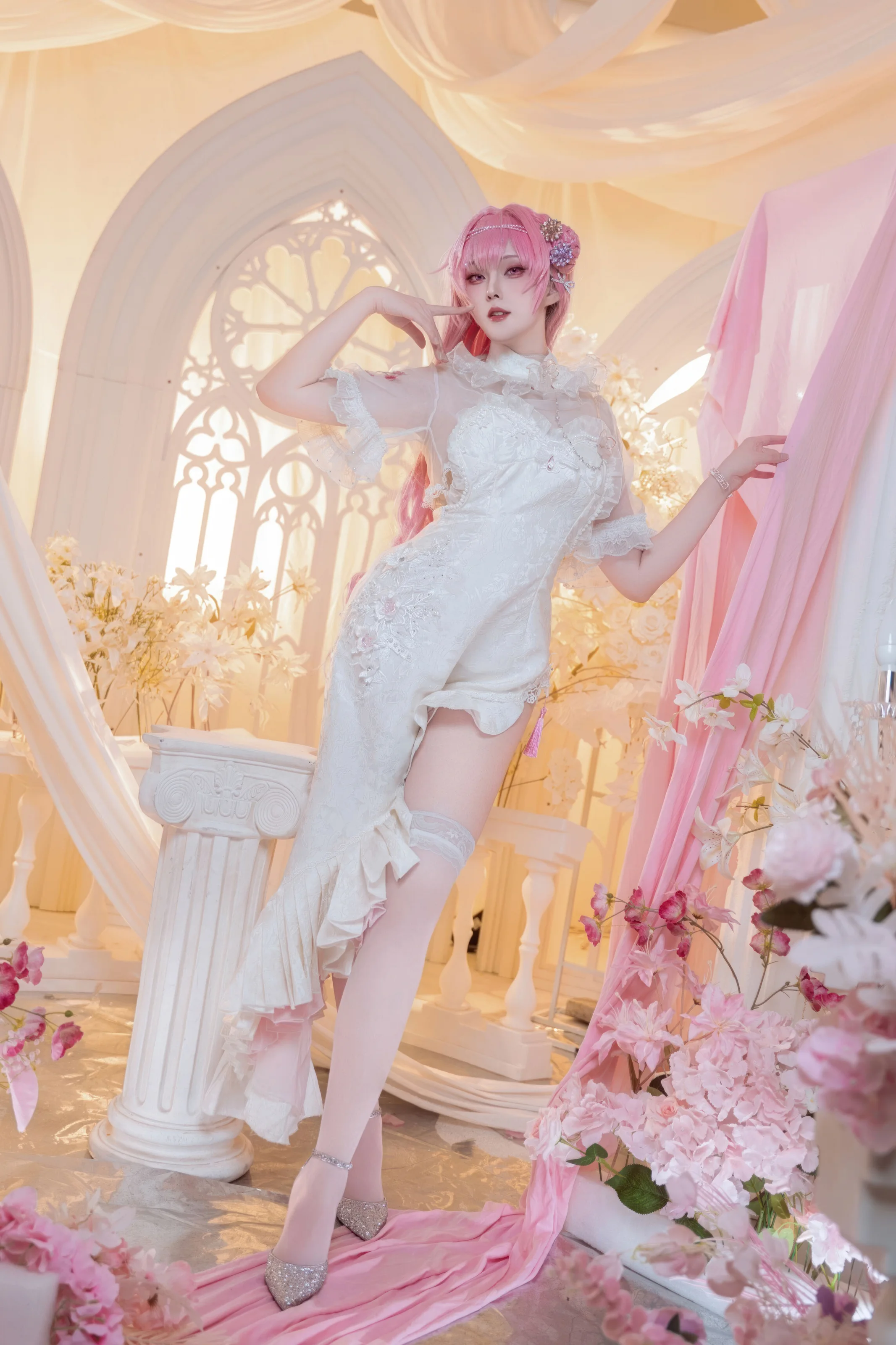 Natsuko夏夏子 – NIKKE 桃乐丝旗袍 [78P]