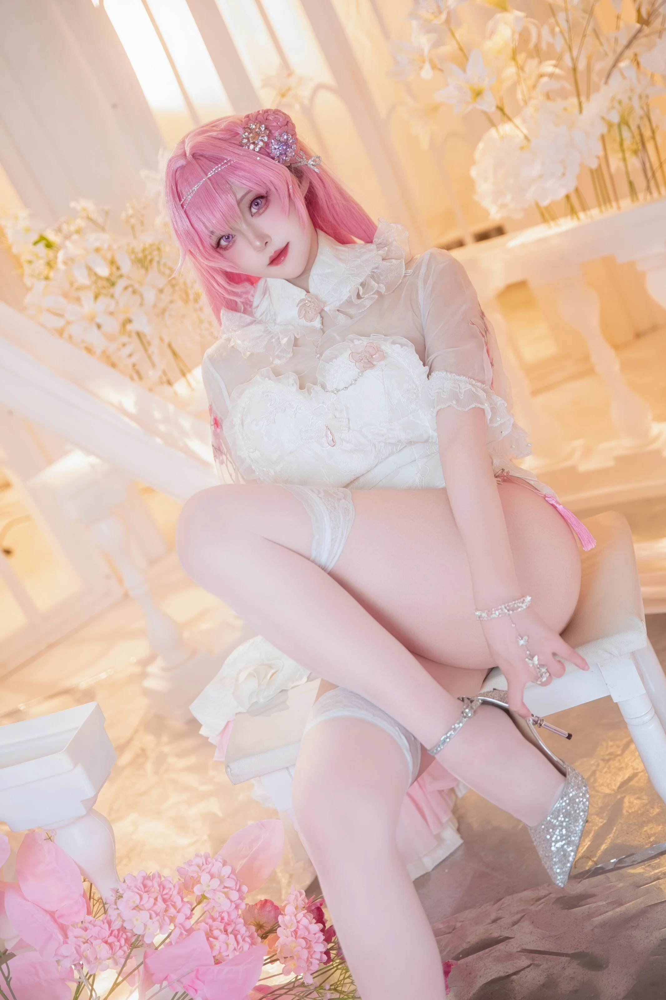 Natsuko夏夏子 – NIKKE 桃乐丝旗袍 [78P]