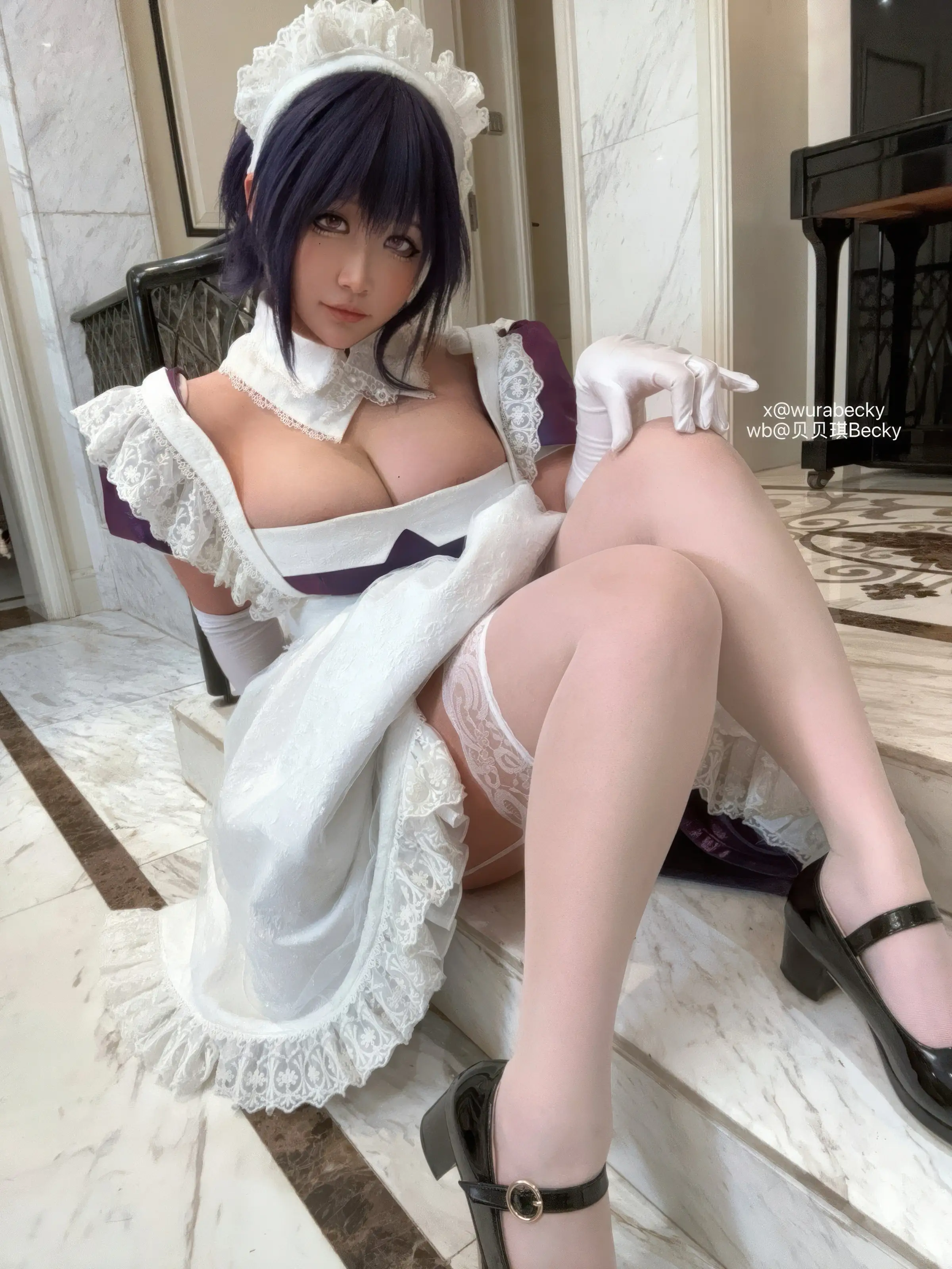 贝贝琪Becky – 最近雇的女仆有点怪 莉莉丝 [55P]