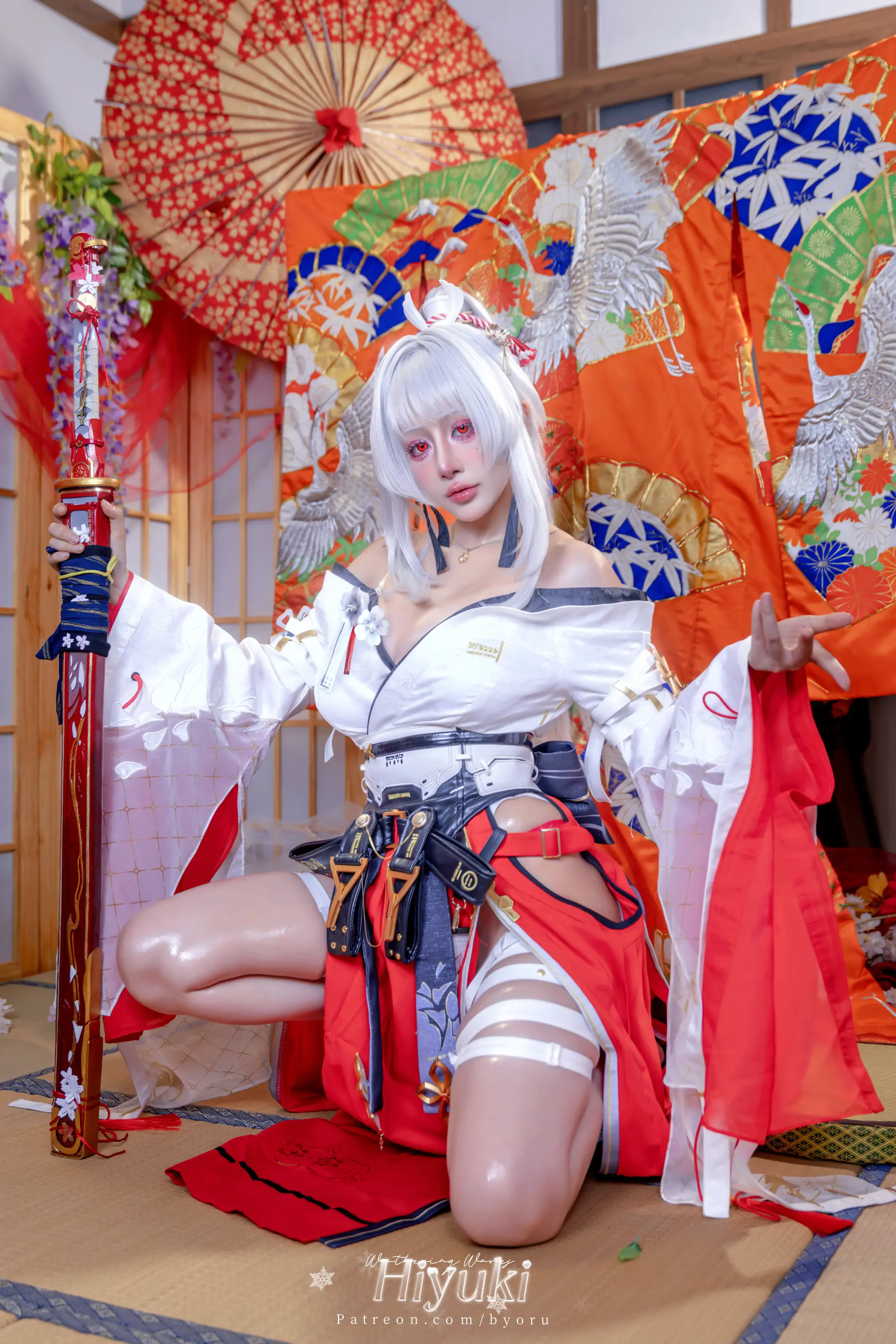 Byoru – Hiyuki Wuthering Waves 鸣潮 绯雪 [74P]