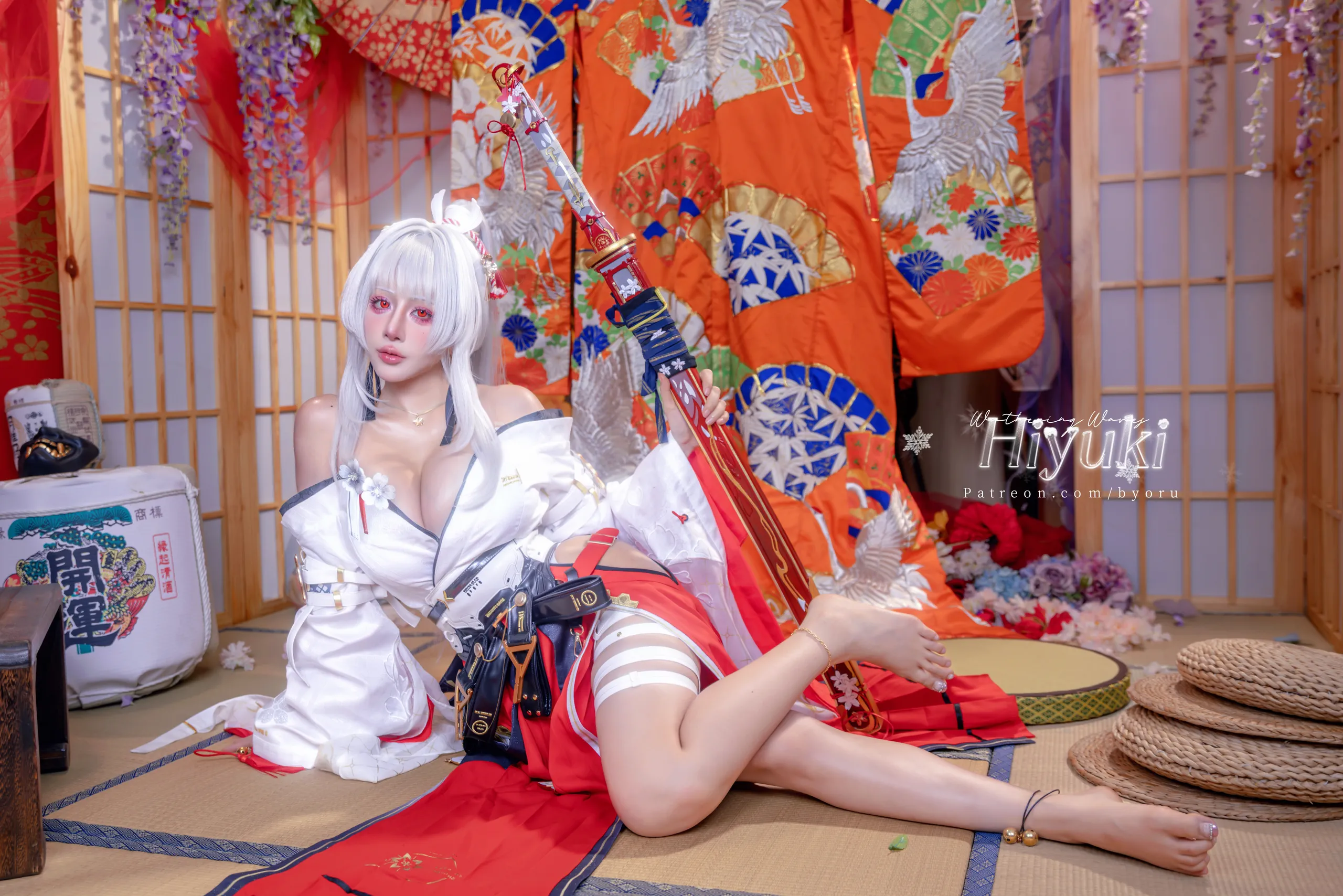 Byoru – Hiyuki Wuthering Waves 鸣潮 绯雪 [74P]