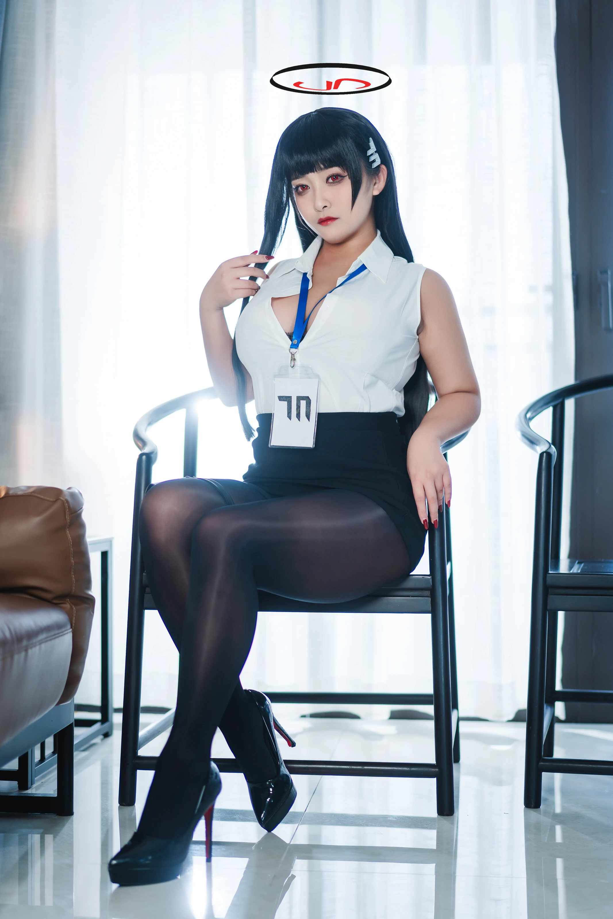 洛璃 LoLiSAMA – 蔚蓝档案 调月莉音 [72P]
