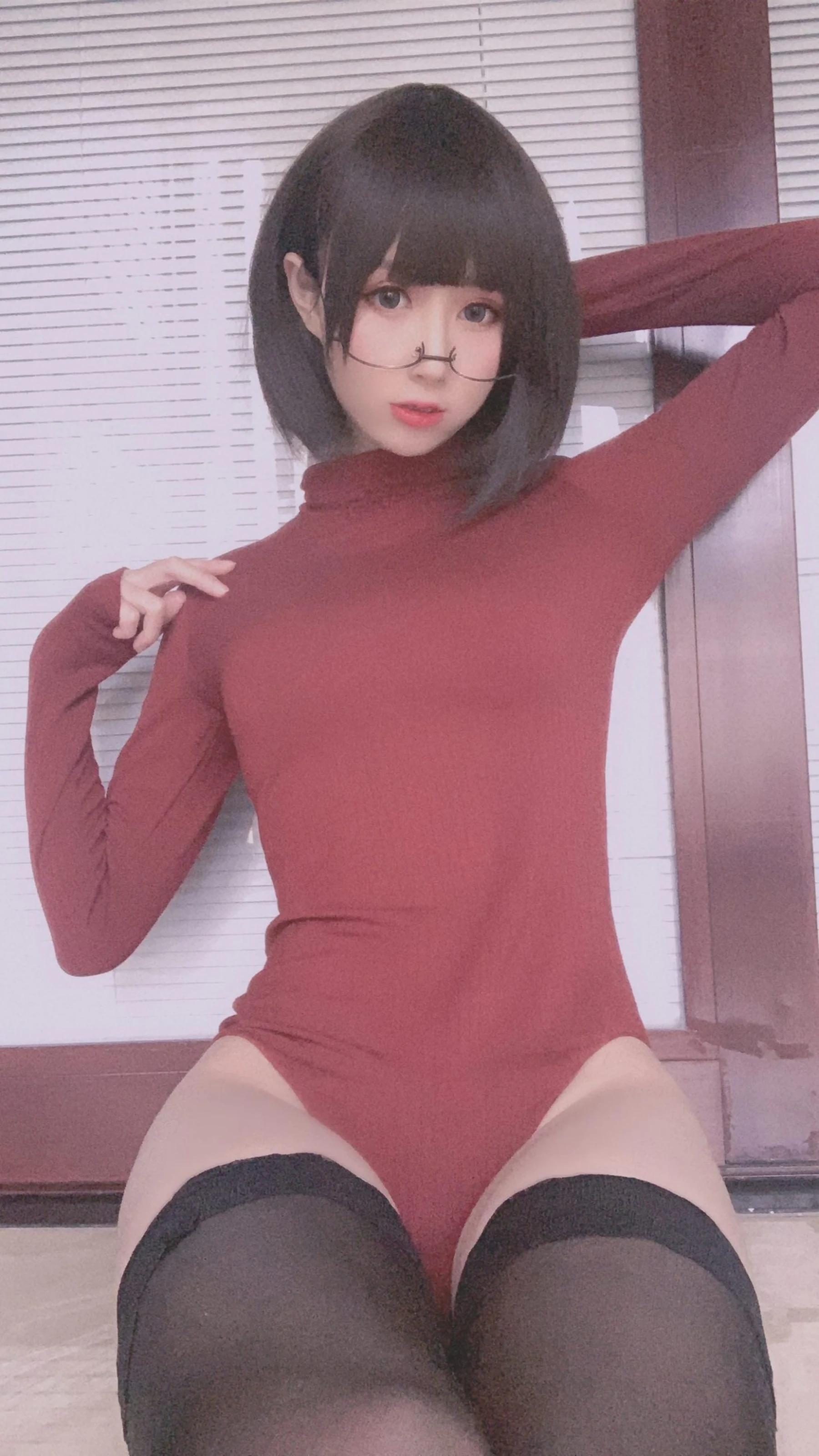 西园寺南歌 – 红色毛衣 [36P]