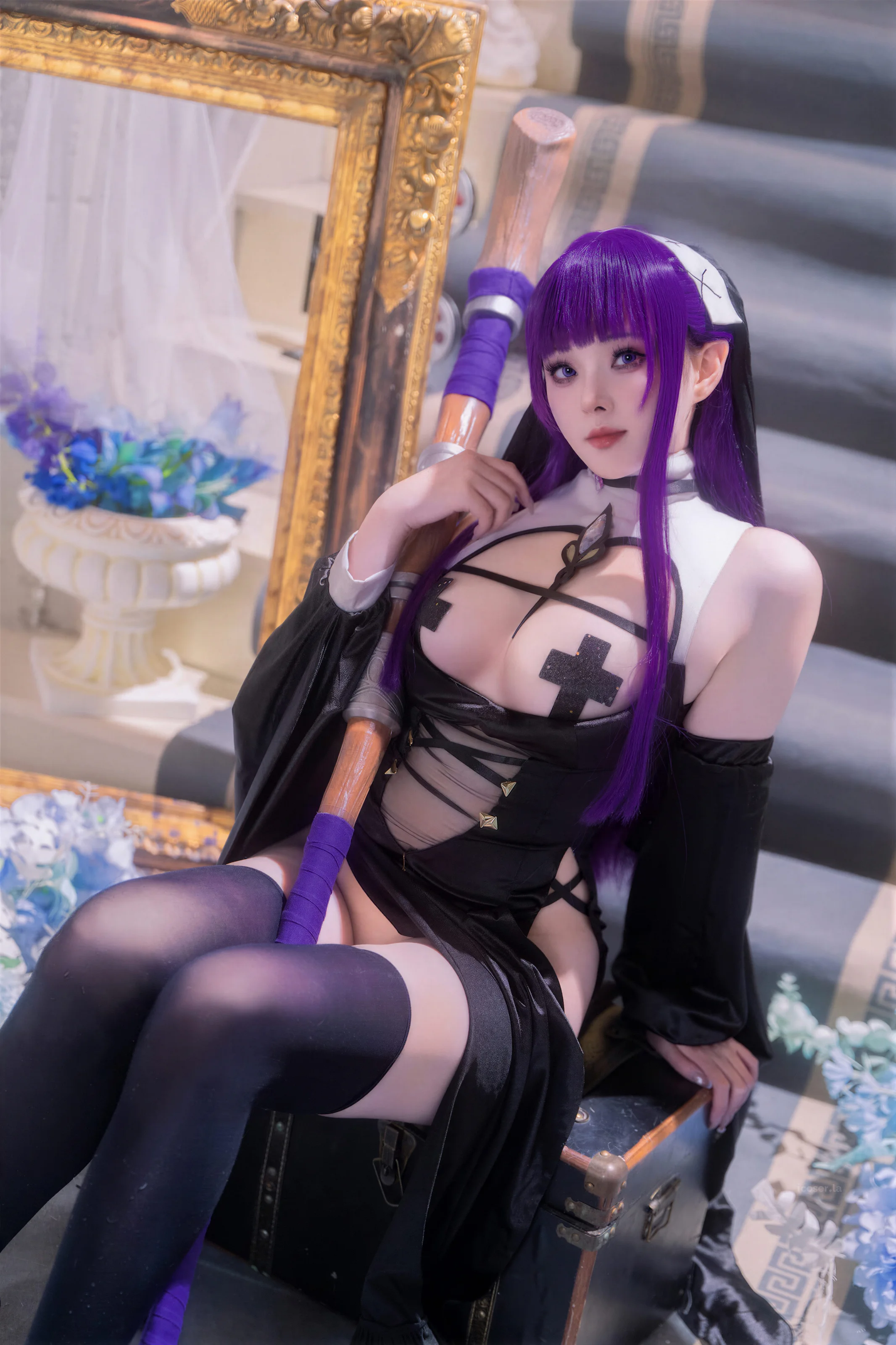 Natsuko夏夏子 – 葬送的芙莉莲 菲伦 修女 [123P]
