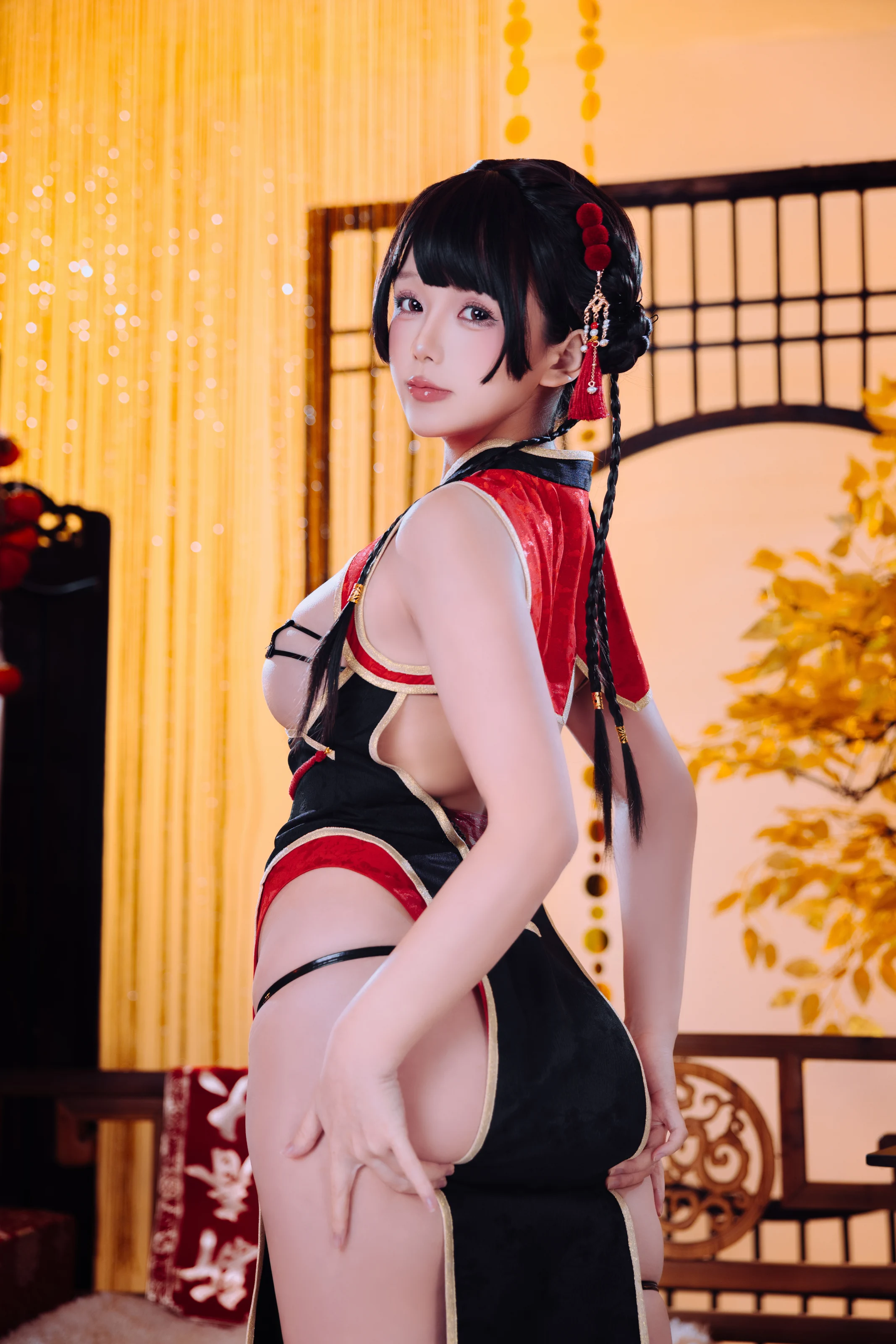 日奈娇 – 新年限定旗袍 [61P]