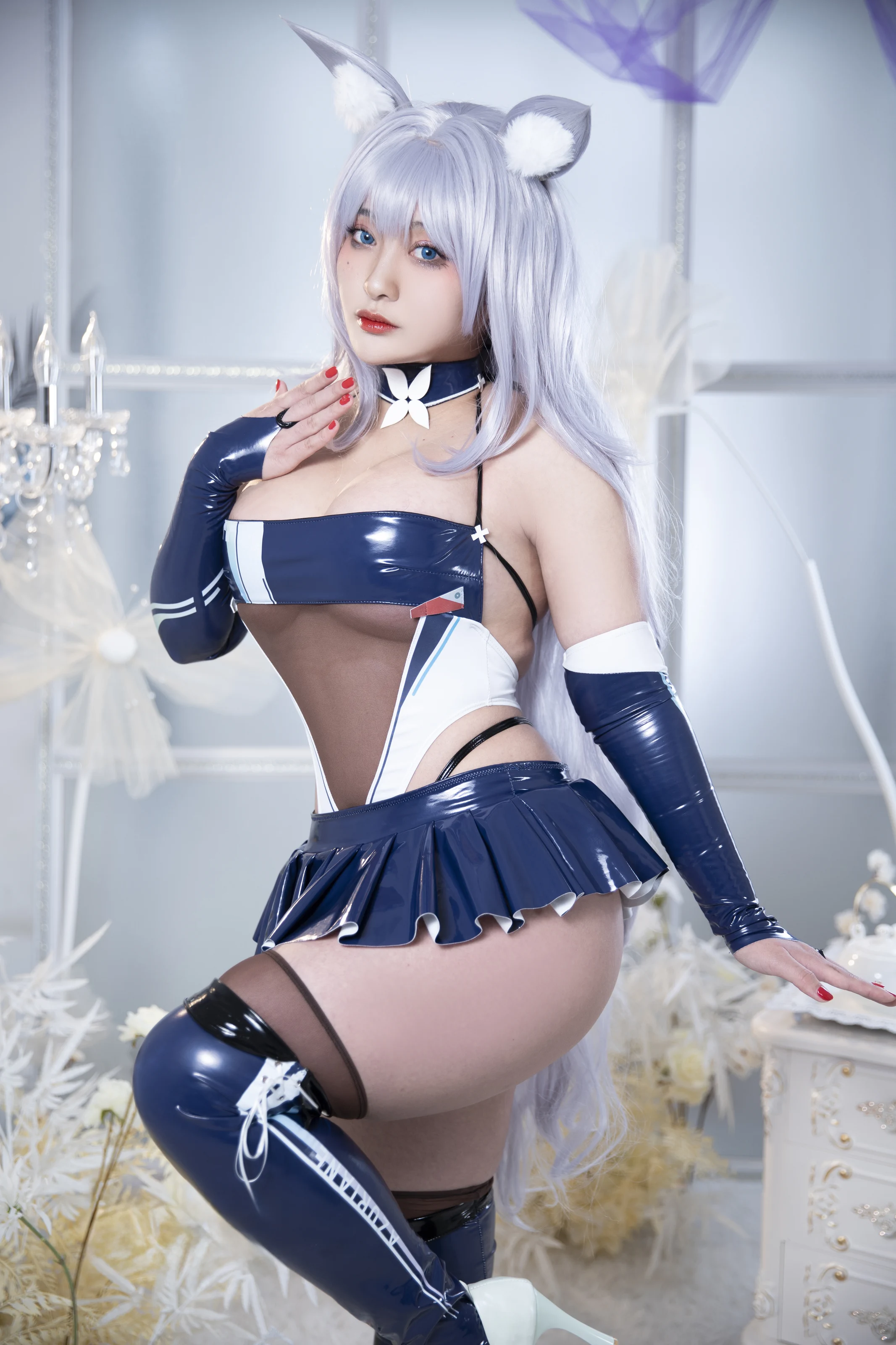 洛璃 LoLiSAMA – 碧蓝航线 信浓赛车 [61P]