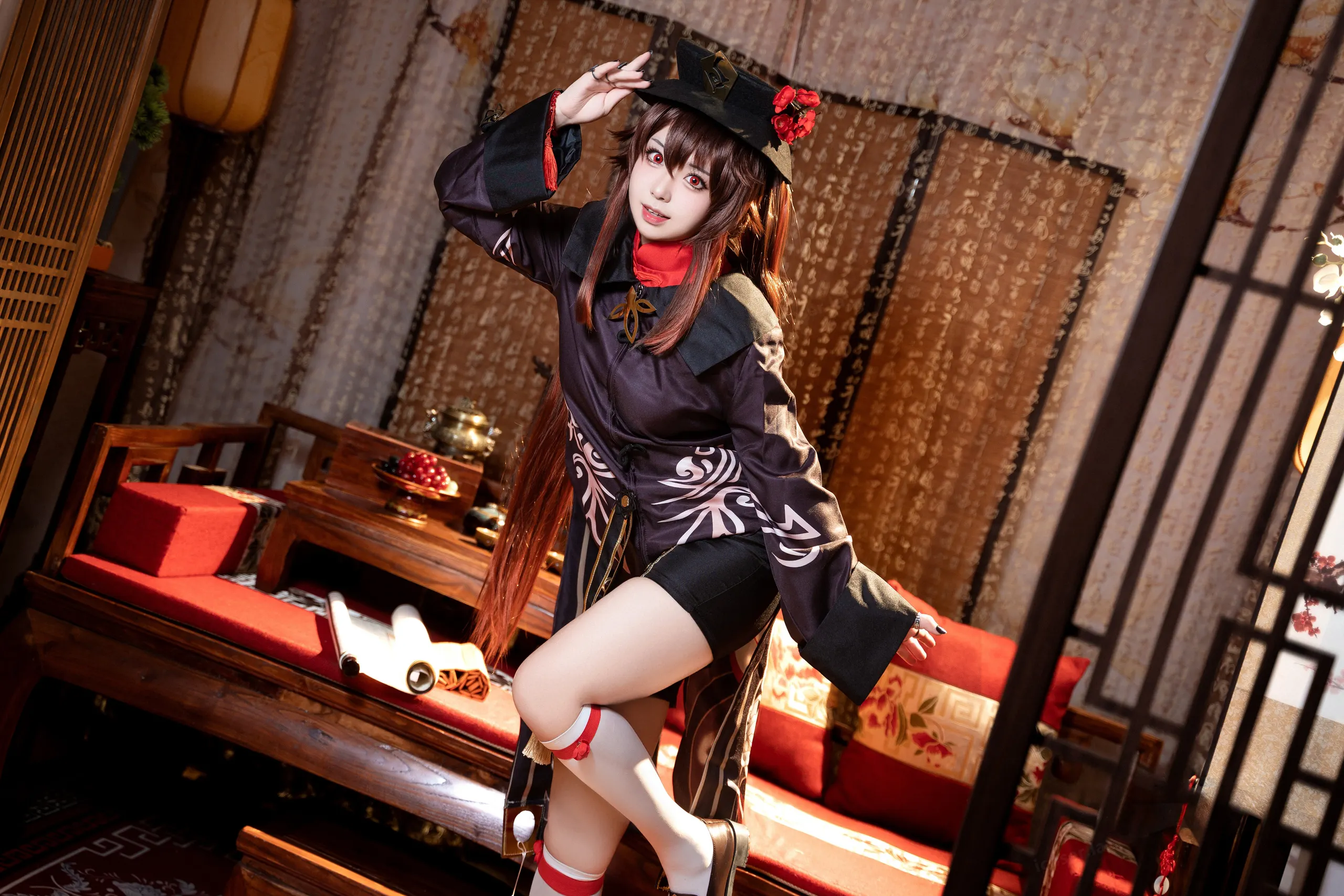 虎森森 – 原神 胡桃 [51P]