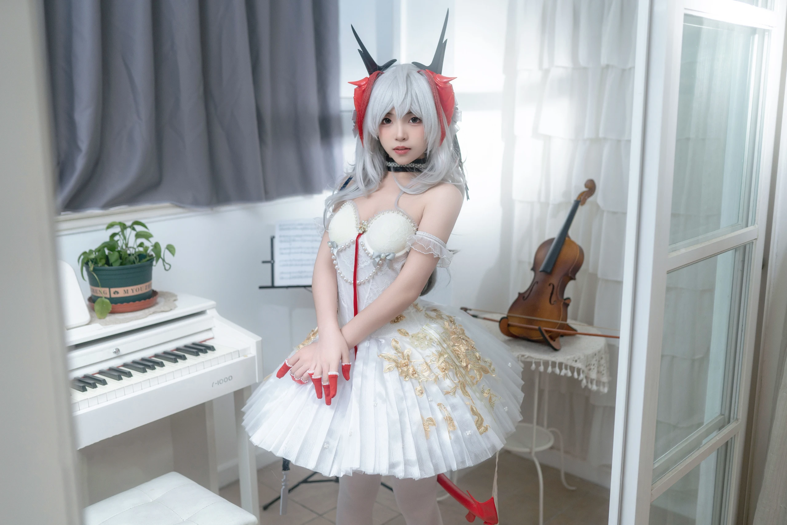 Bangni邦尼 – 明日方舟 W芭蕾舞者 [118P]