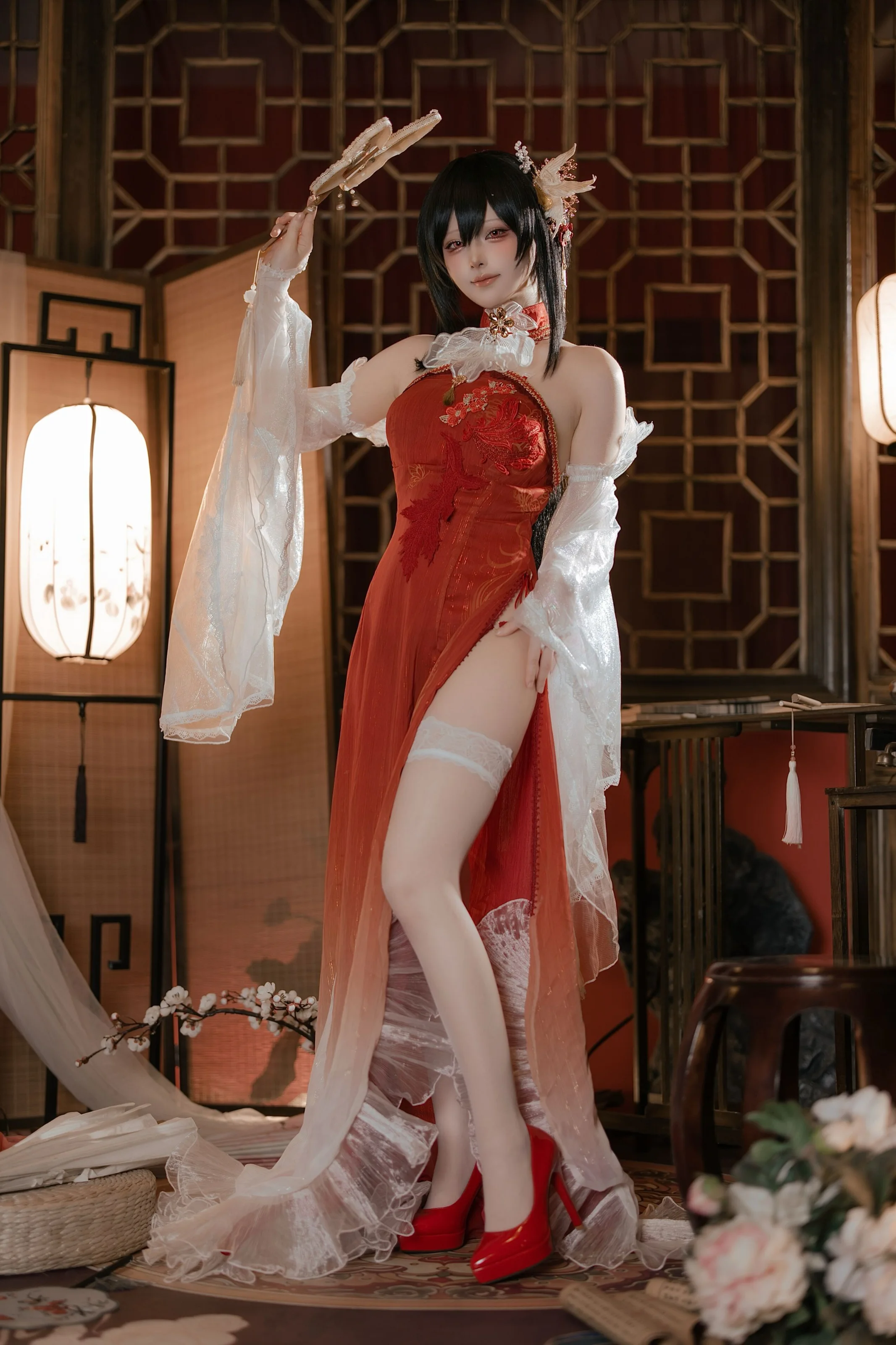 屿鱼 – 碧蓝航线 镇海 锦帐良宵 [65P]