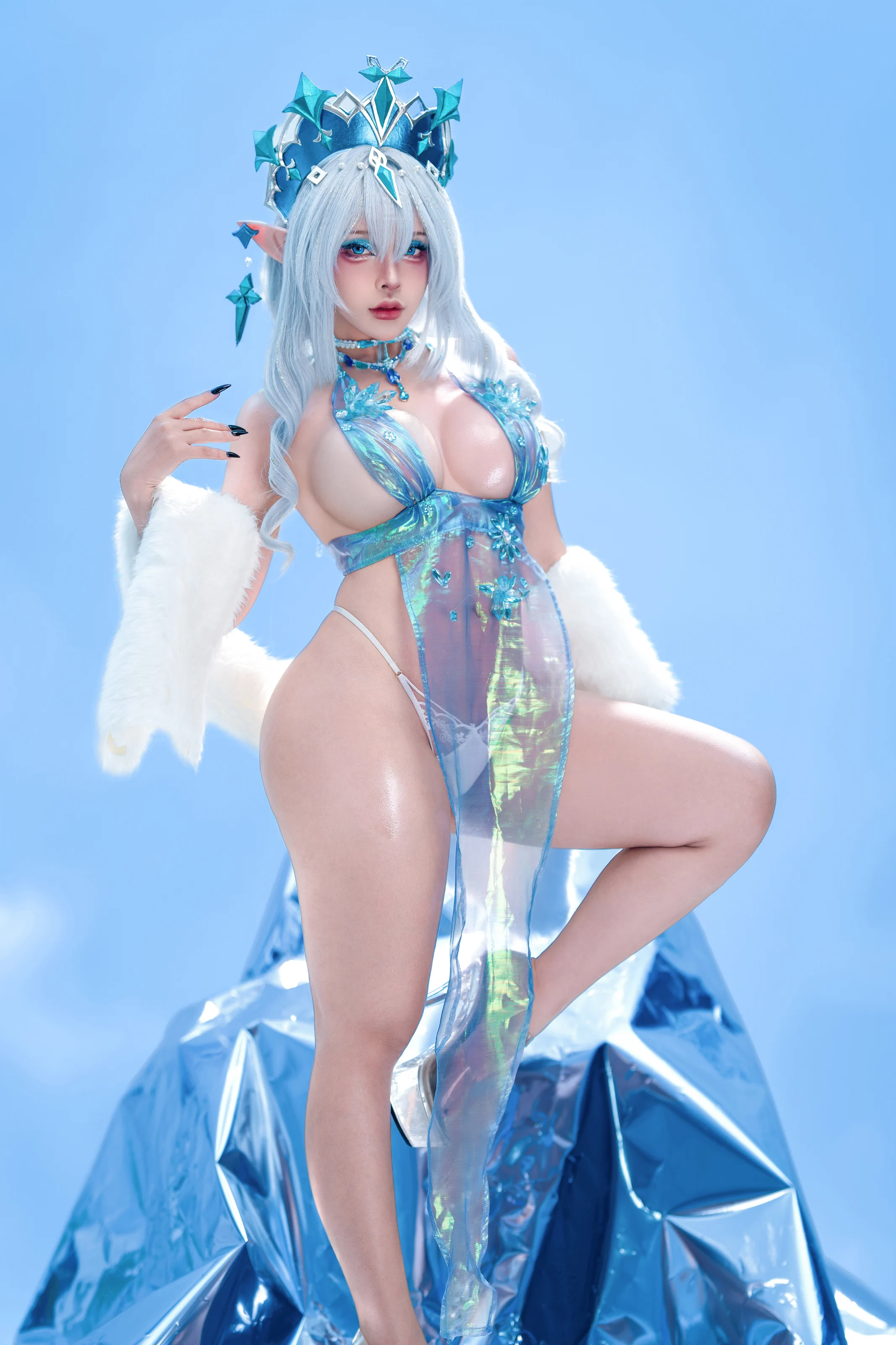 Sayo Momo – Genshin Impact Tsaritsa Empress of Ice 氷の女皇 [99P]