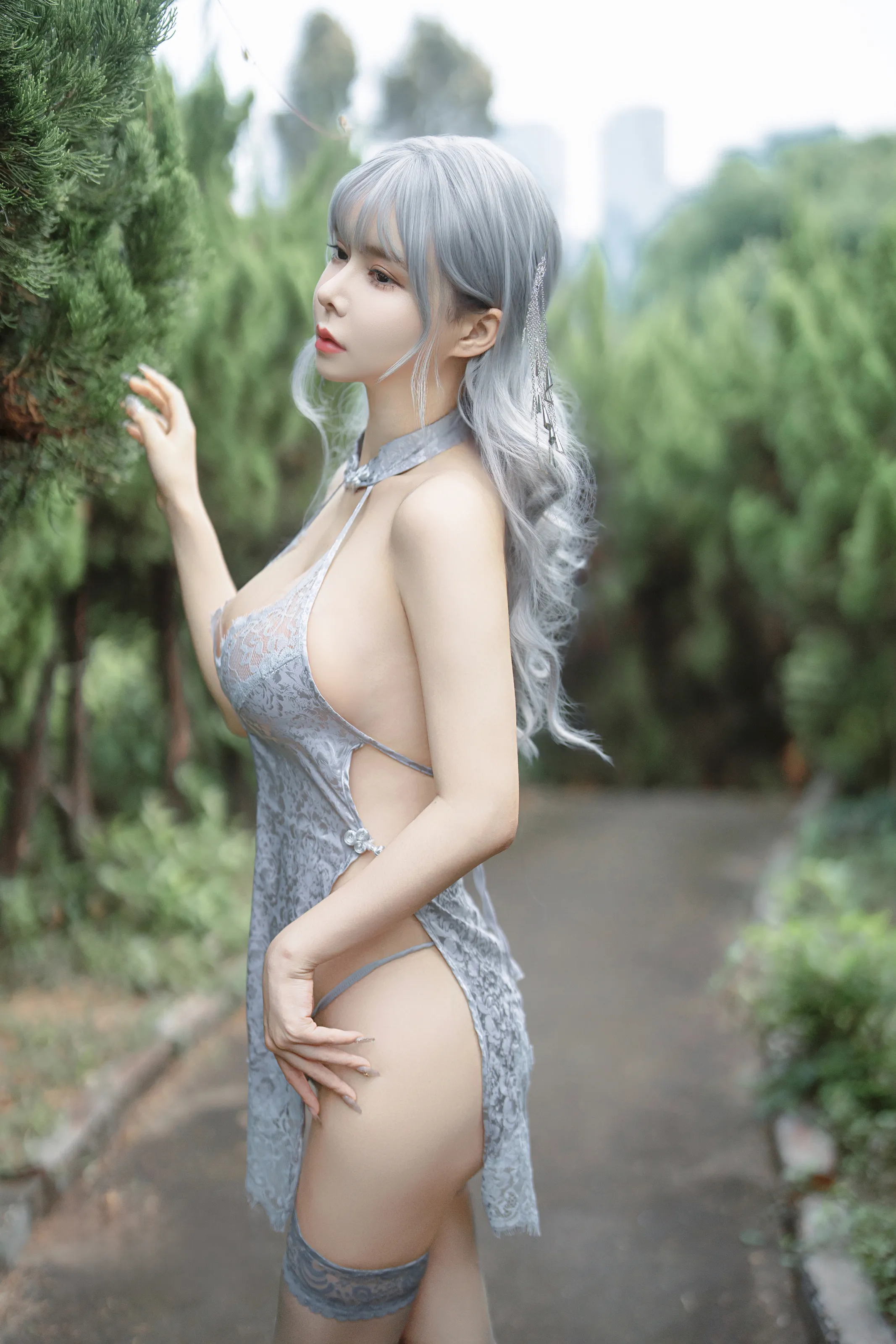 亚马逊鲶鱼 – 国风旗袍 [81P]