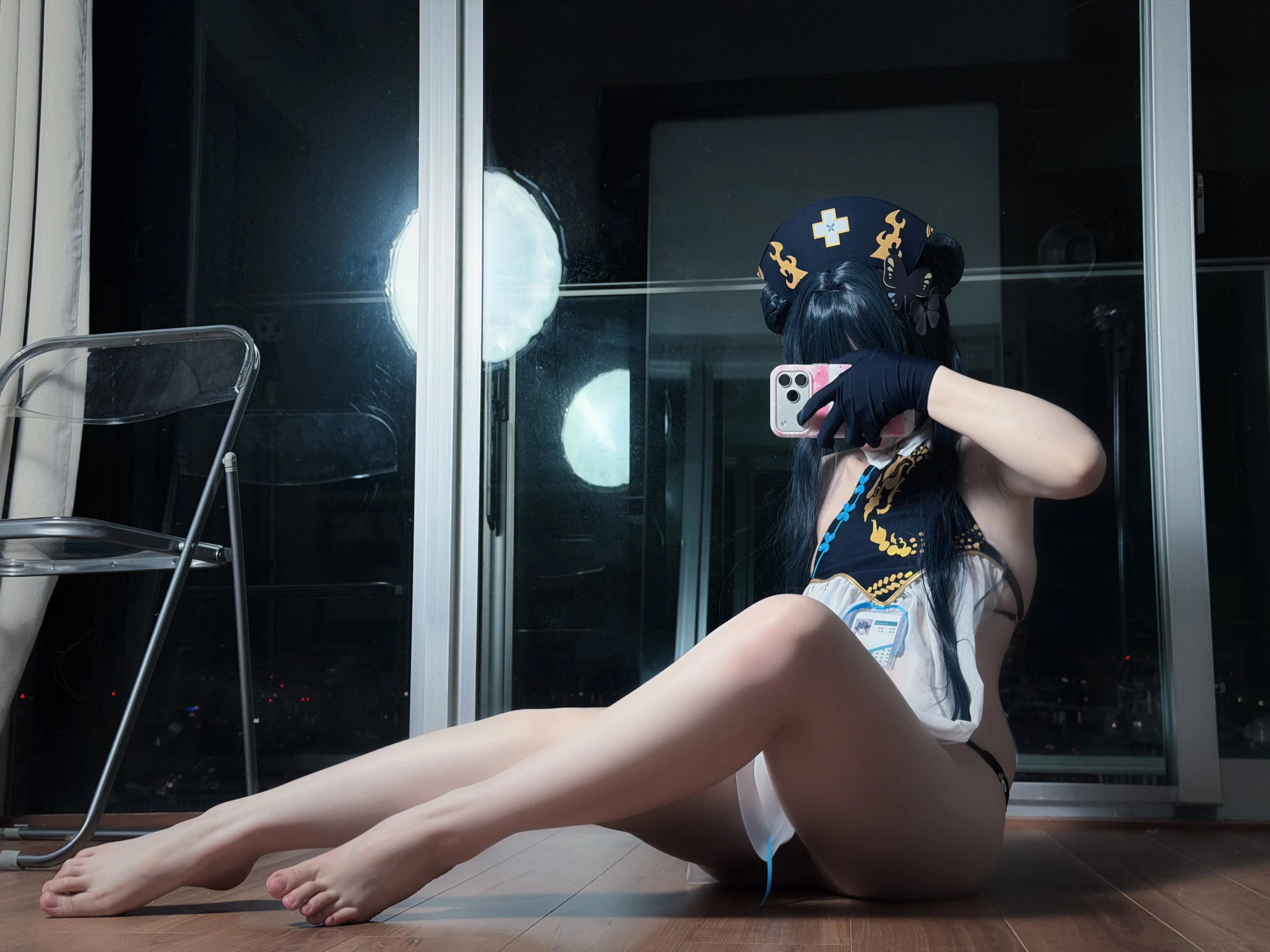 幼愛Youmeko – kisaki see through dress with thongs 妃咲连衣裙 [42P]