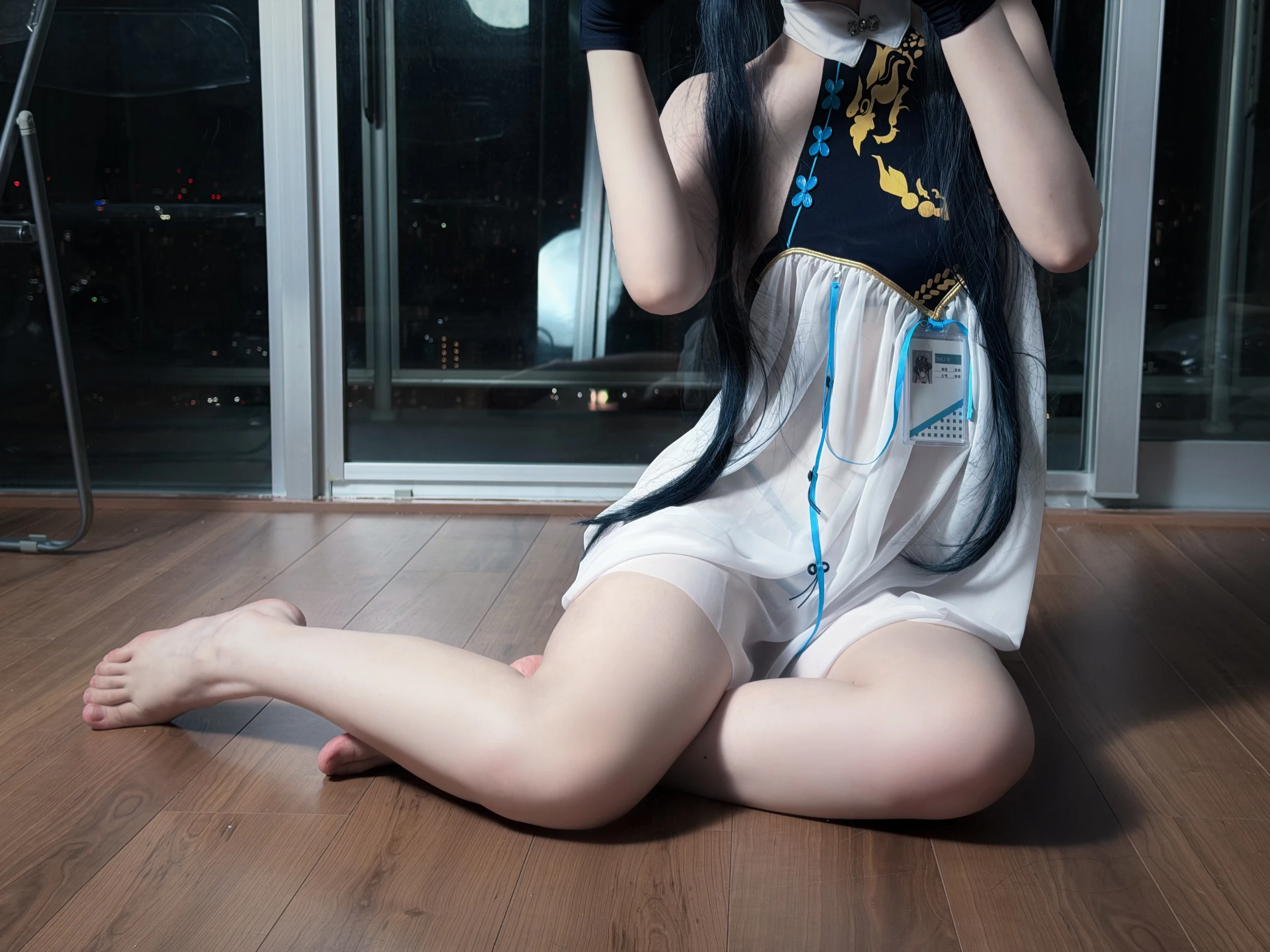 幼愛Youmeko – kisaki see through dress with thongs 妃咲连衣裙 [42P]